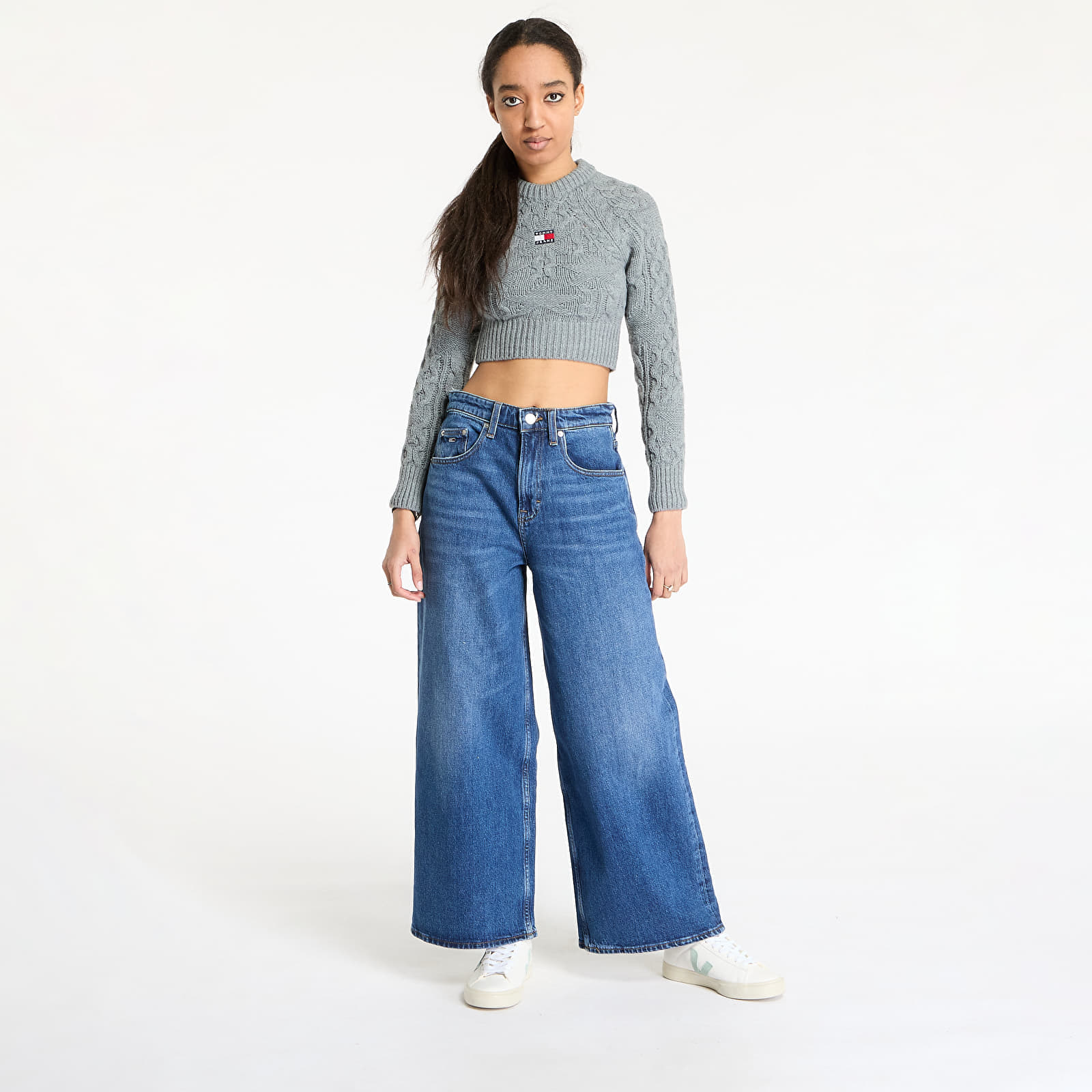 Tommy Hilfiger Jeansy Tommy Jeans Charlie Mid Loose Wide Jeans Denim W29/L32