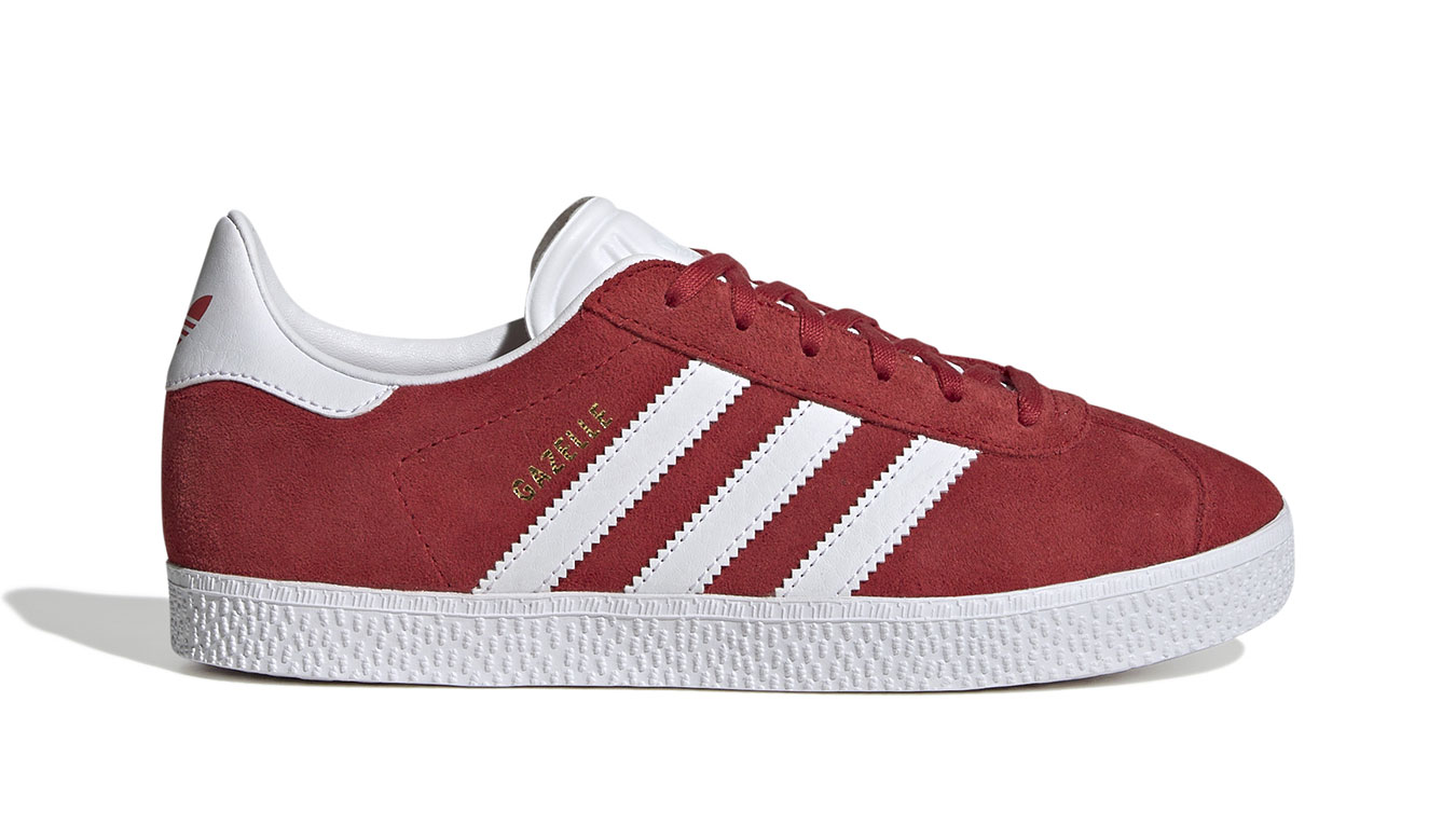 adidas Gazelle Junior Kobiety,Dzieci - Buty sportowe adidas Originals - Czerwony - IF9804-4.5