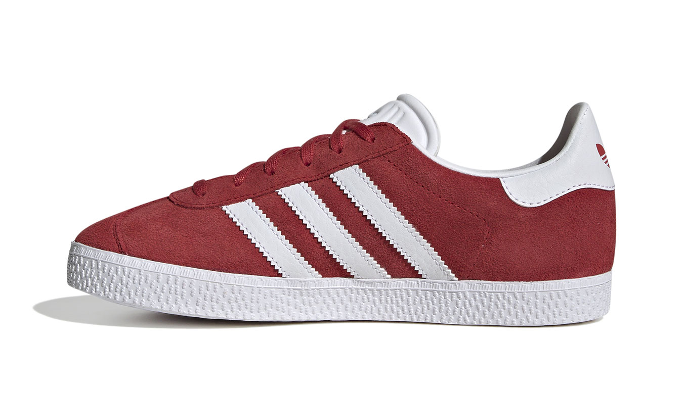 adidas Gazelle Junior Kobiety,Dzieci - Buty sportowe adidas Originals - Czerwony - IF9804-4.5