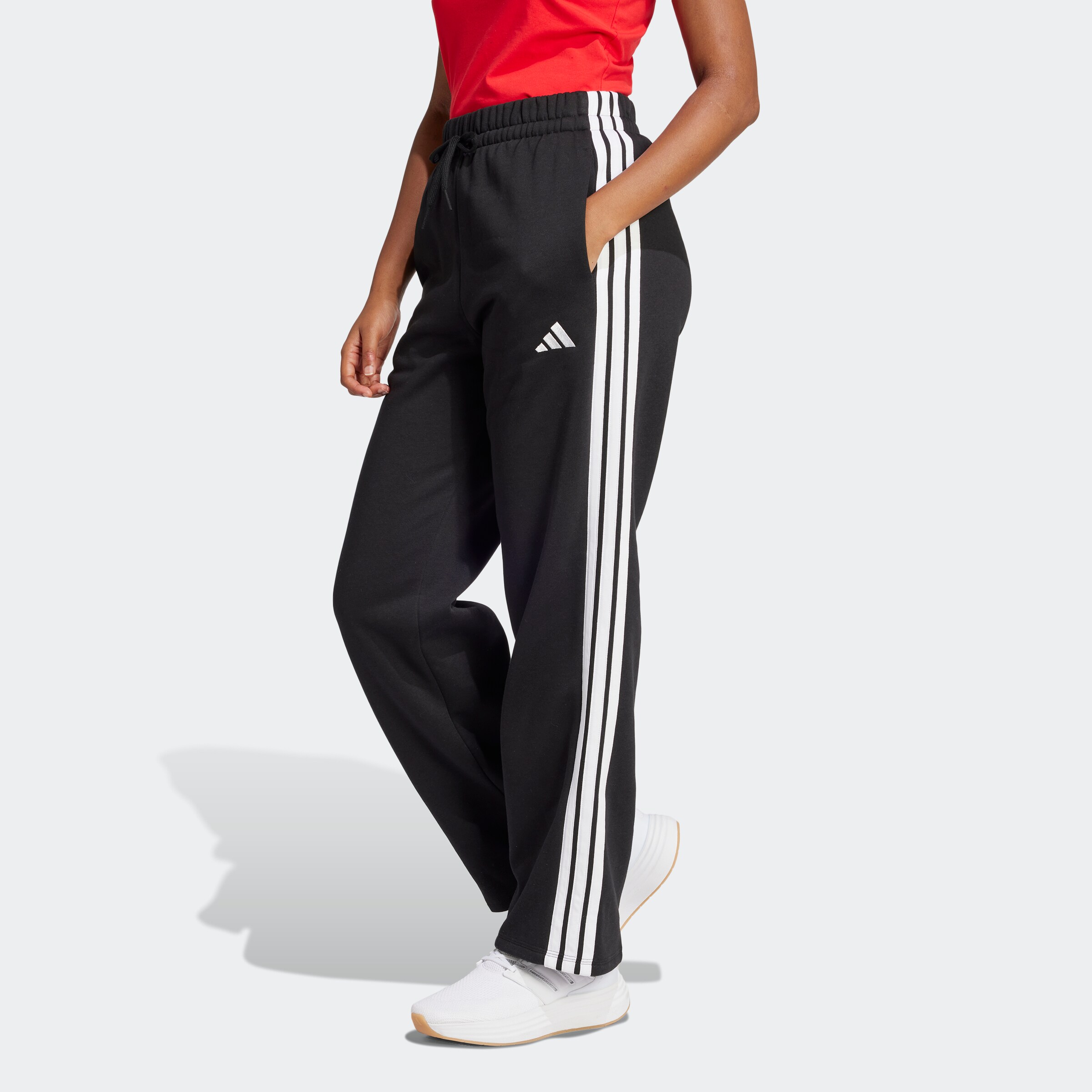 ADIDAS SPORTSWEAR Spodnie sportowe czarny / biały