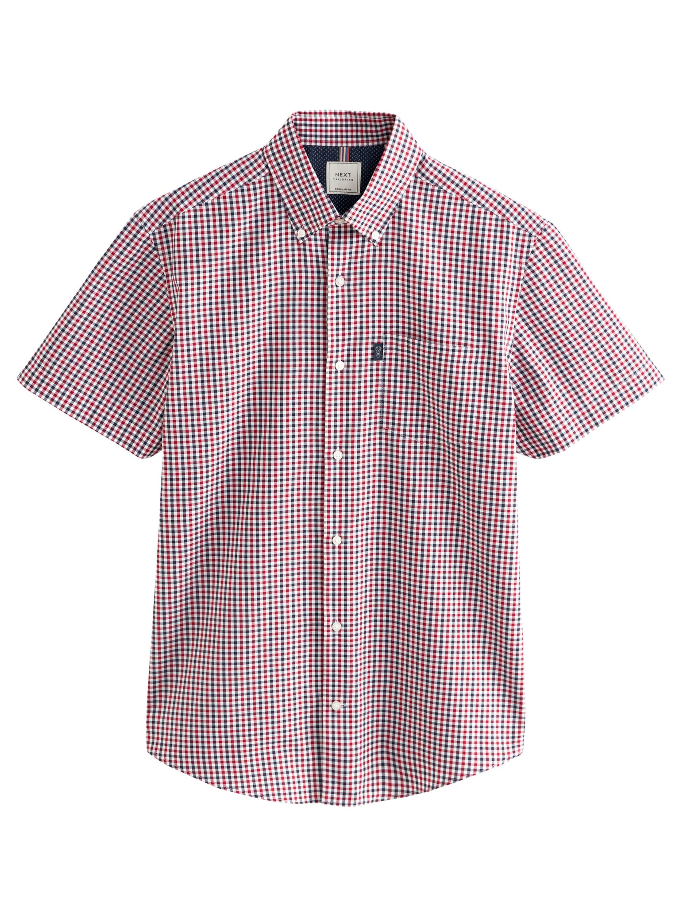 Next Koszula ciemny niebieski / czerwony / biały