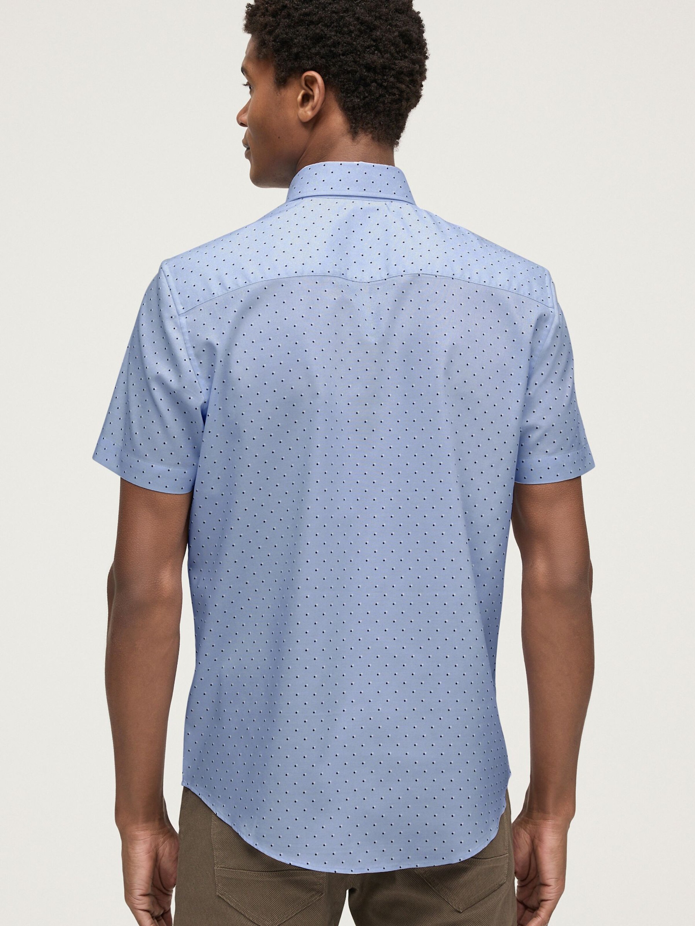 Next Koszula granatowy / jasnoniebieski