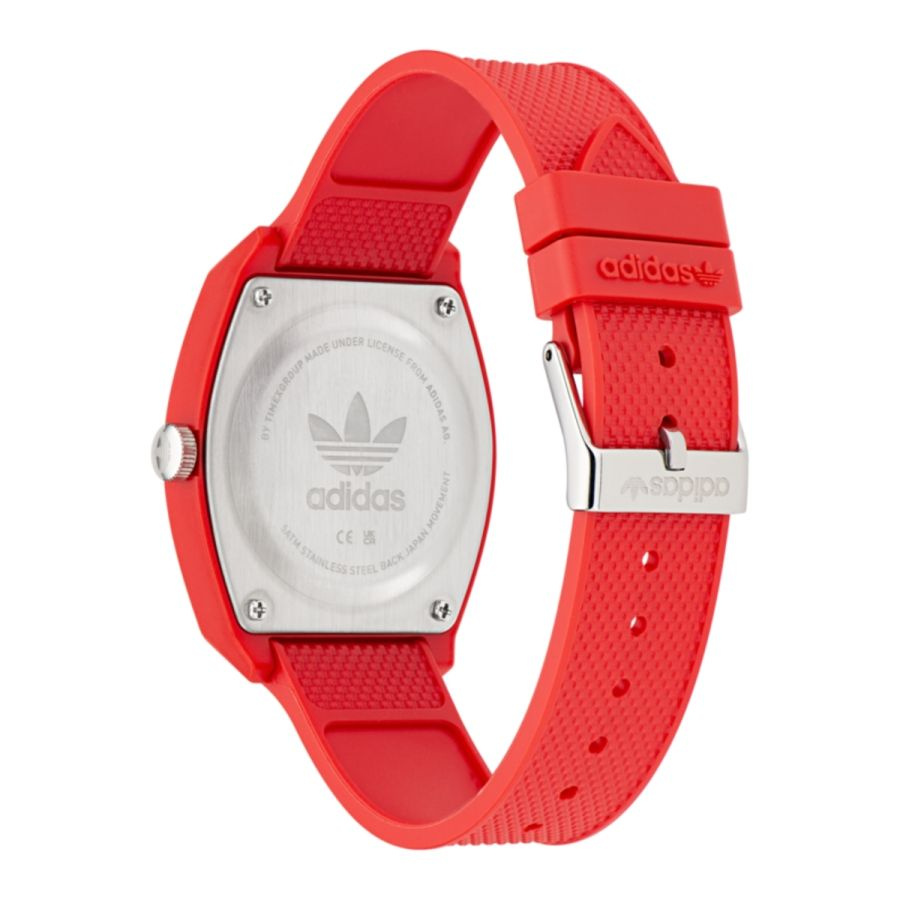 Zegarek ADIDAS AOST23051. Kwarcowy, Kolor czerwony. Unisex.