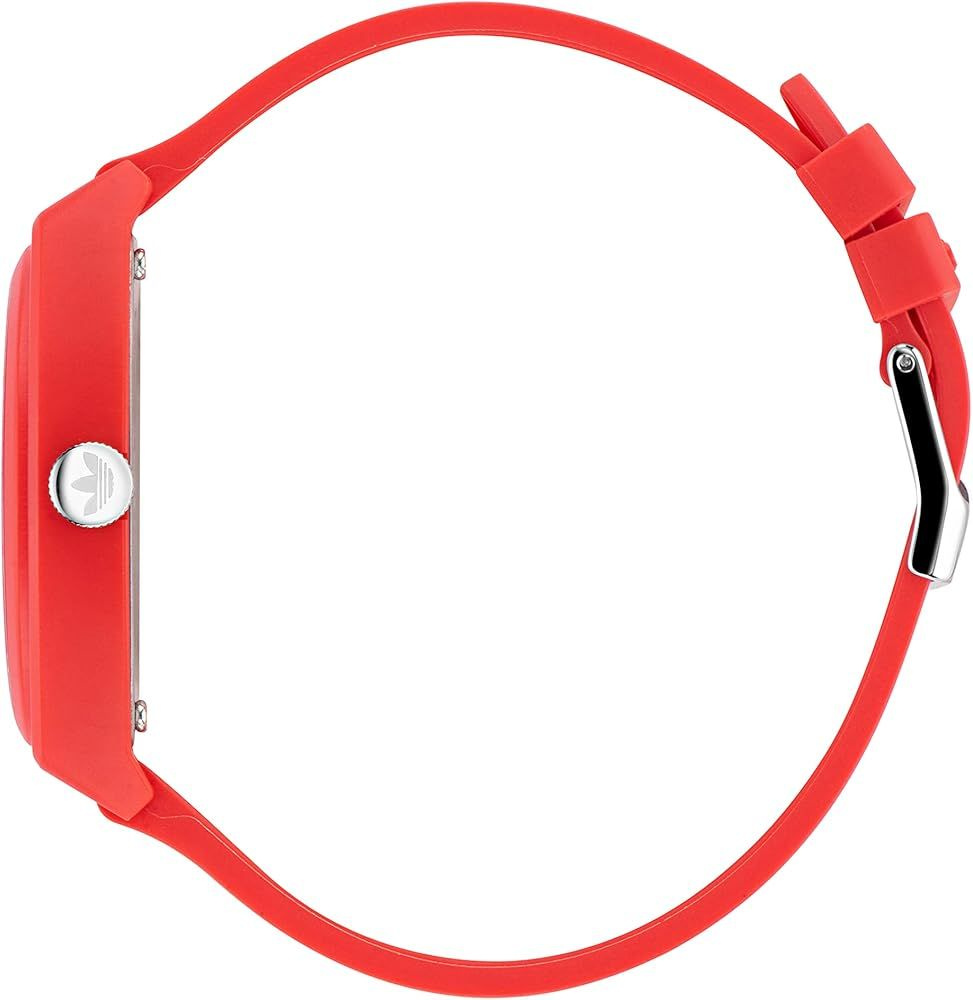 Zegarek ADIDAS AOST23051. Kwarcowy, Kolor czerwony. Unisex.