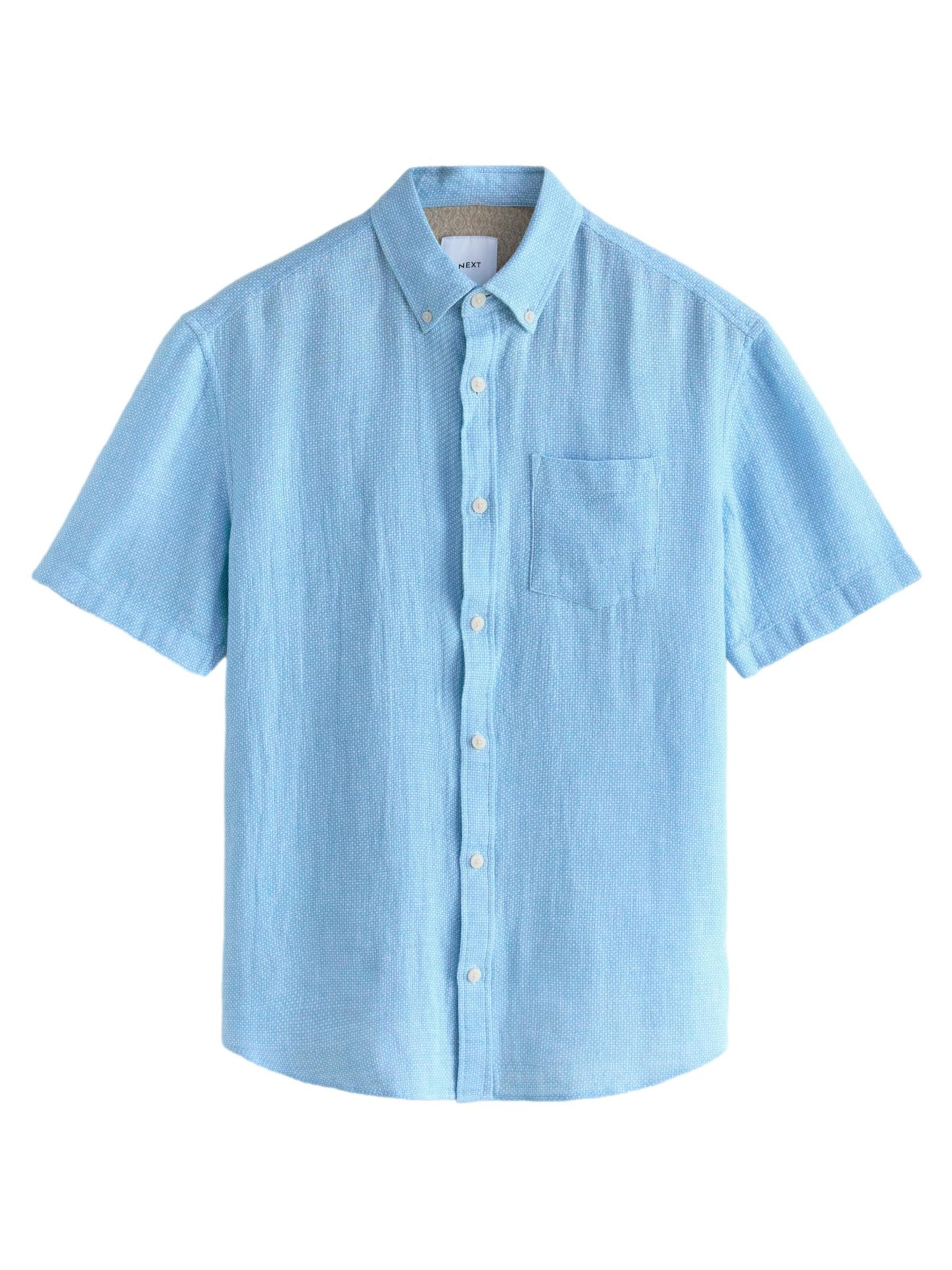Next Koszula jasnoniebieski / biały