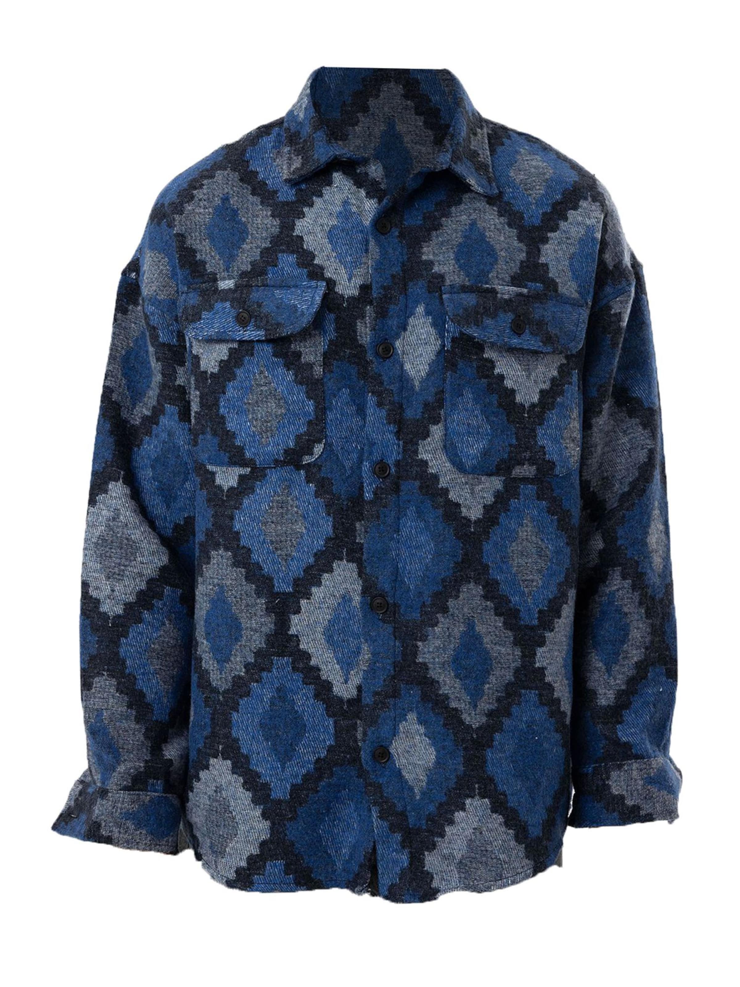 Dandalo Koszula granatowy / szary / czarny