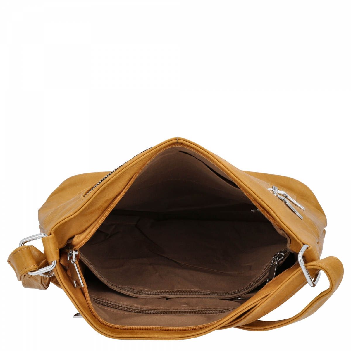 Uniwersalna Torebka Damska Listonoszka firmy Herisson 13K392 Jasno Ruda