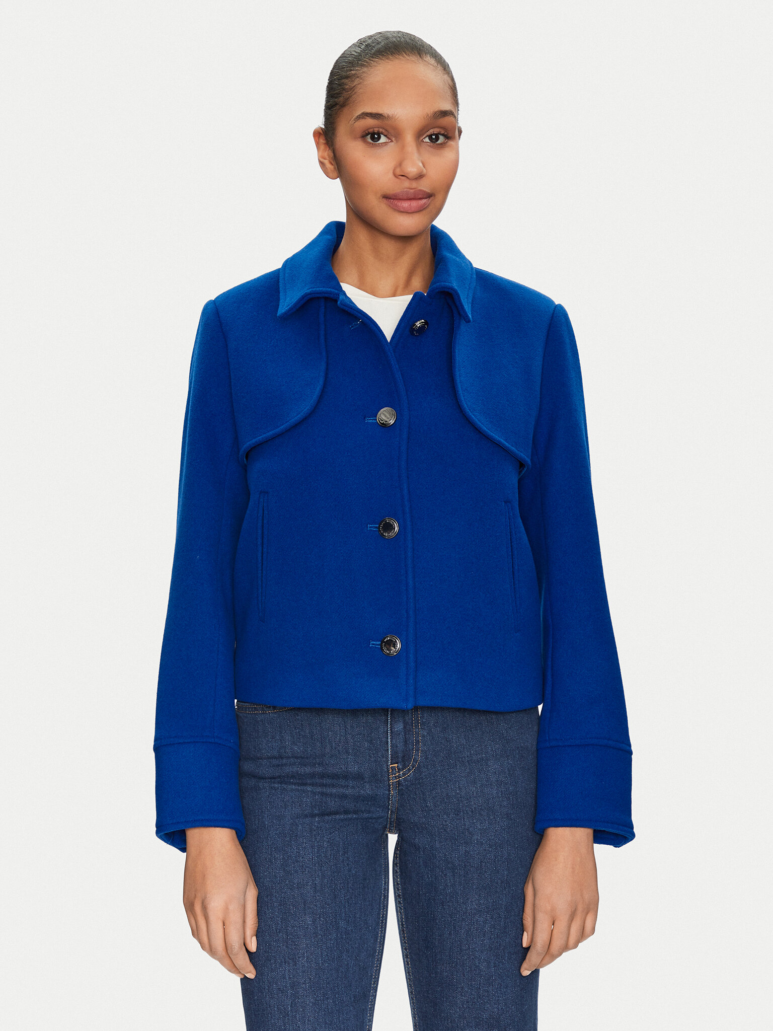 Morgan Kurtka przejściowa 242-GMIM1 Niebieski Regular Fit