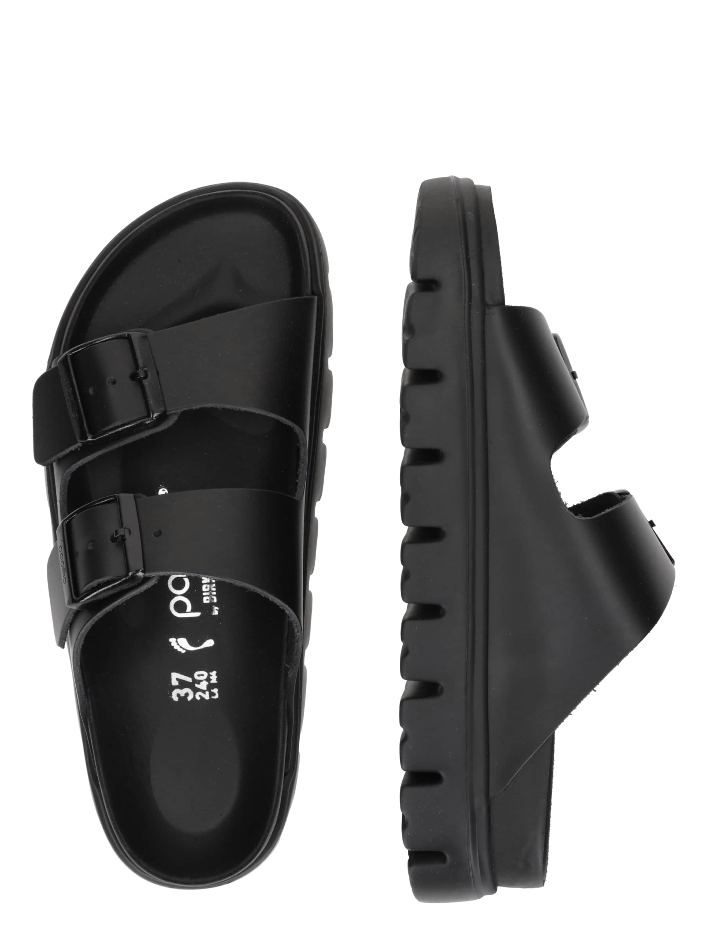 BIRKENSTOCK Klapki czarny