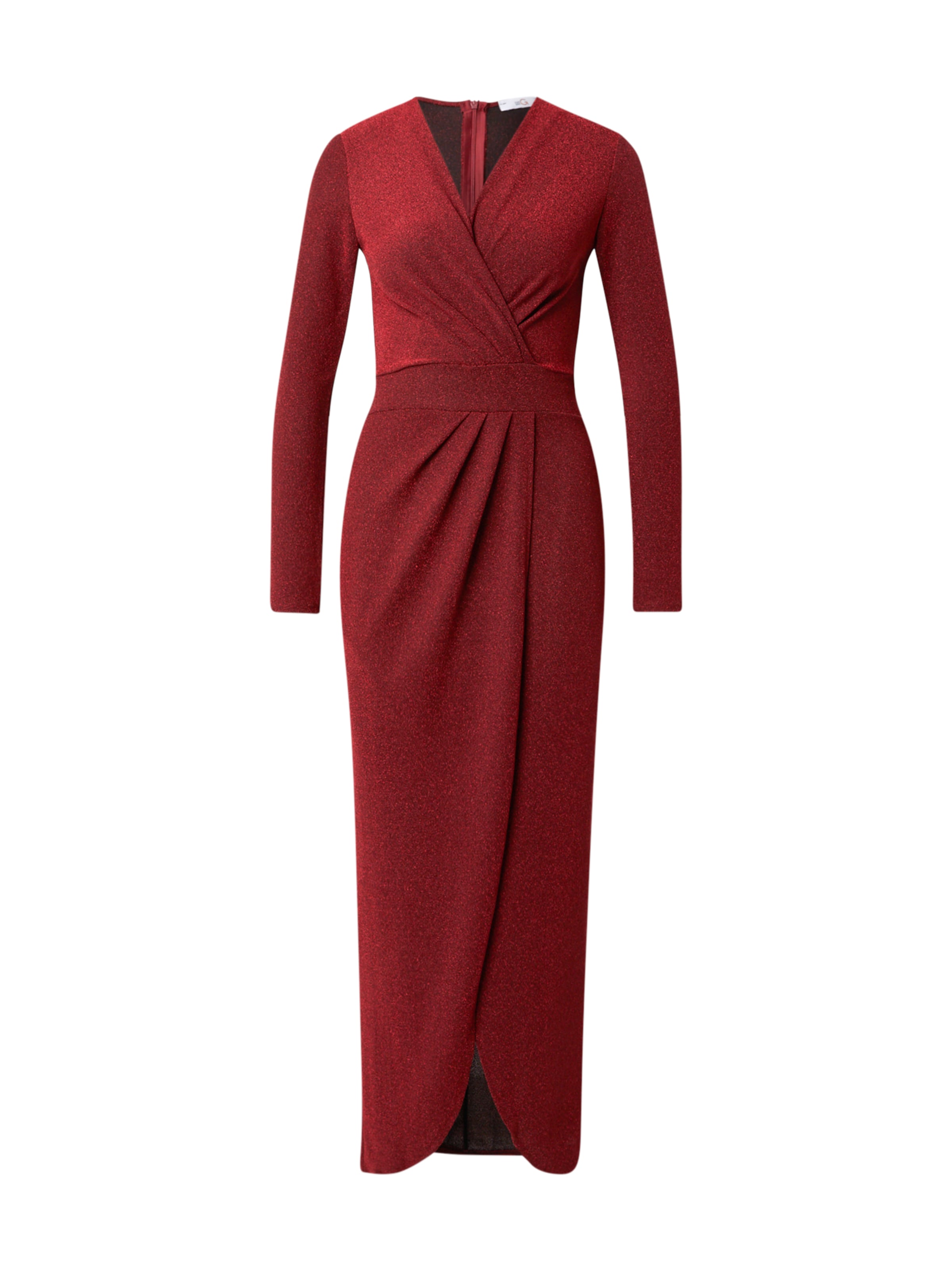 WAL G. Suknia wieczorowa 'VIENESSE' bordowy