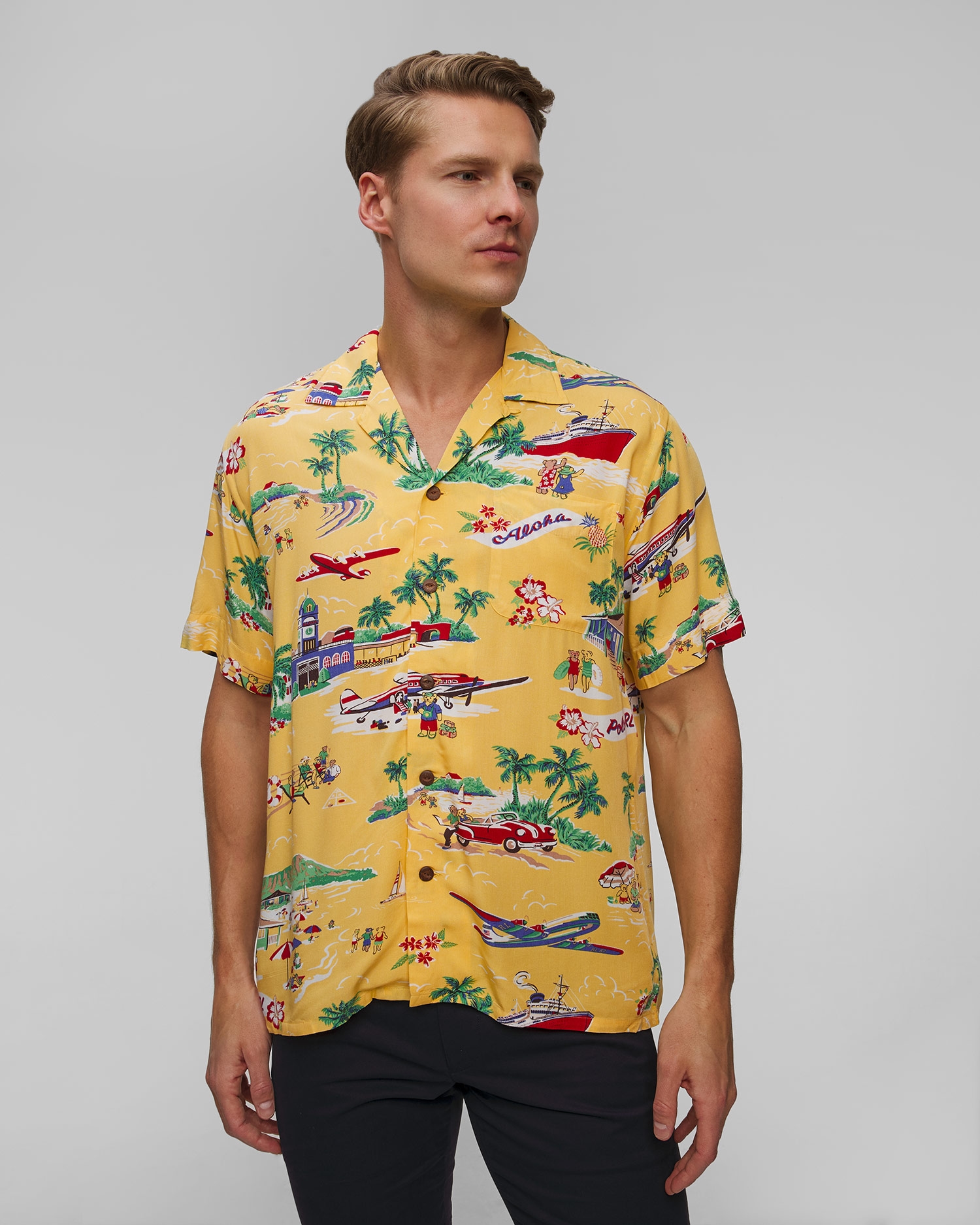 Koszula Z Krótkim Rękawem Męska Polo Ralph Lauren