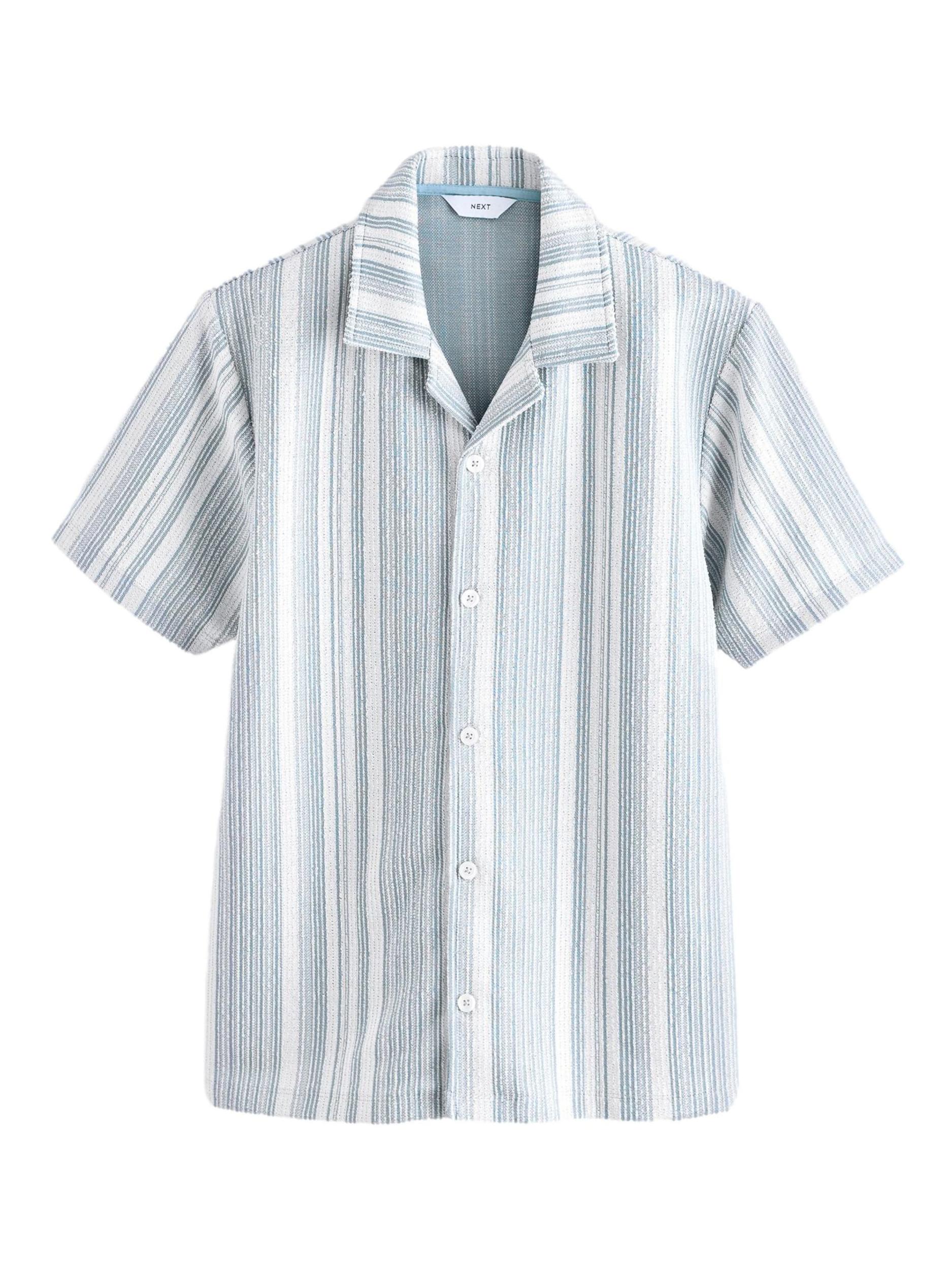 Next Koszula opal / jasnoniebieski / biały