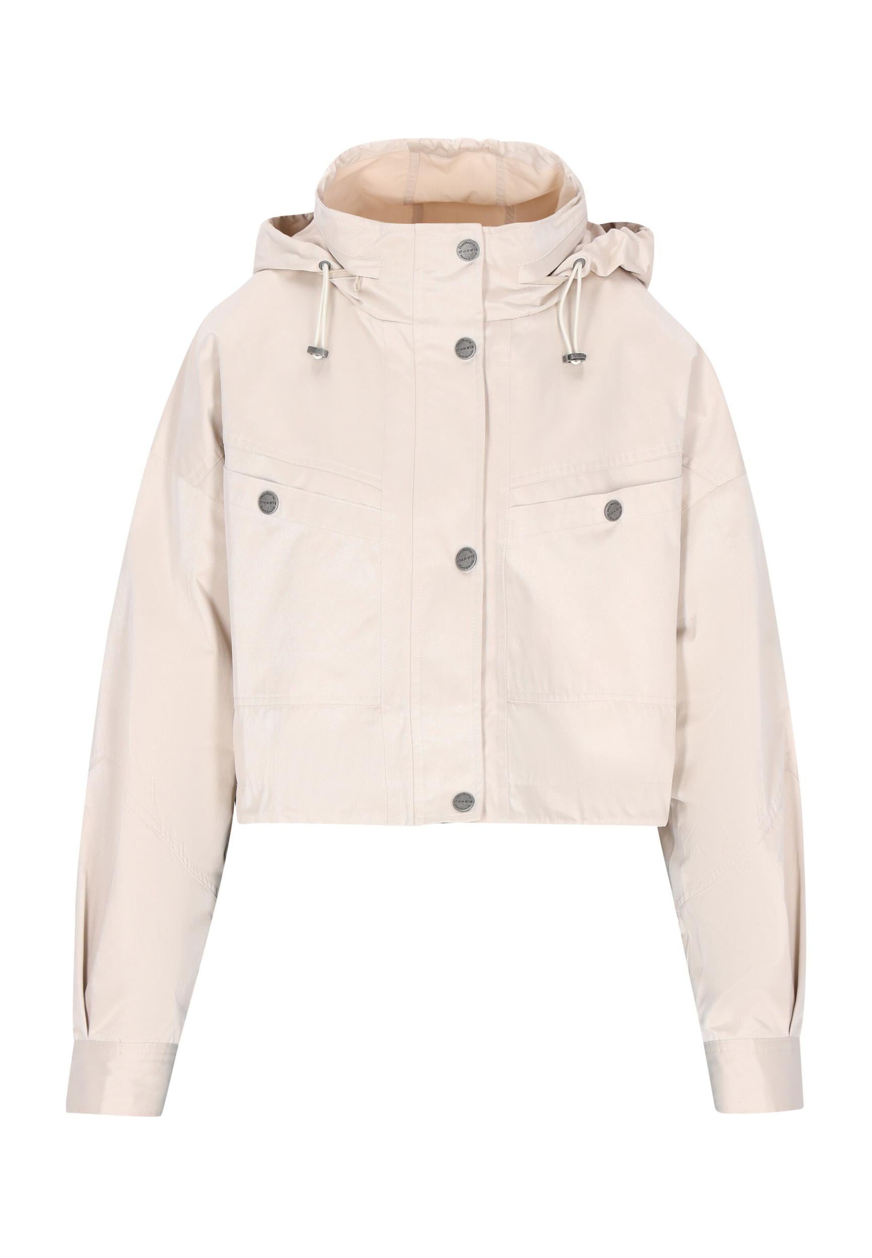 DreiMaster Vintage Kurtka przejściowa jasny beż / srebrny