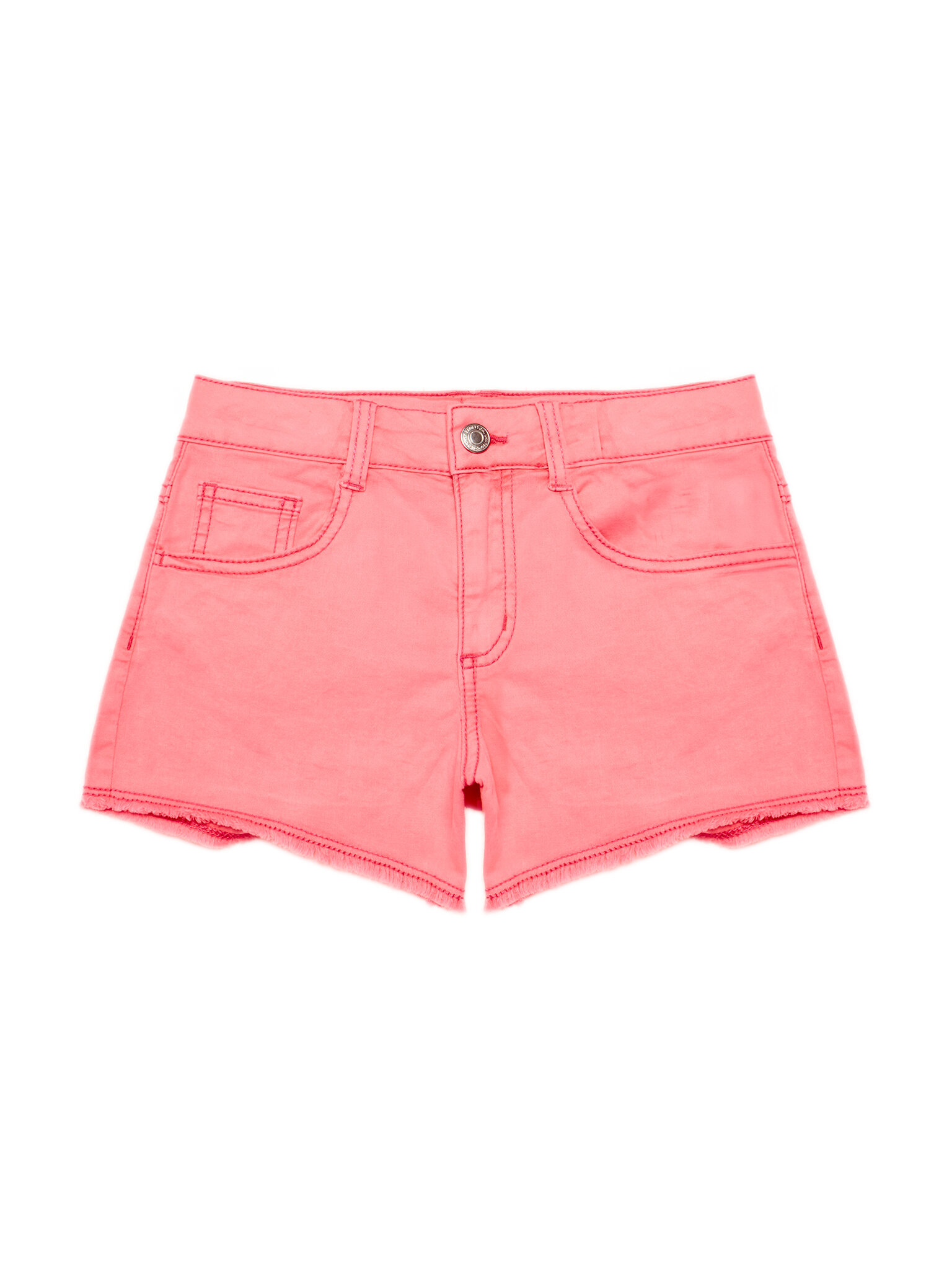 United Colors Of Benetton Szorty jeansowe 4O69C9040 Różowy Regular Fit