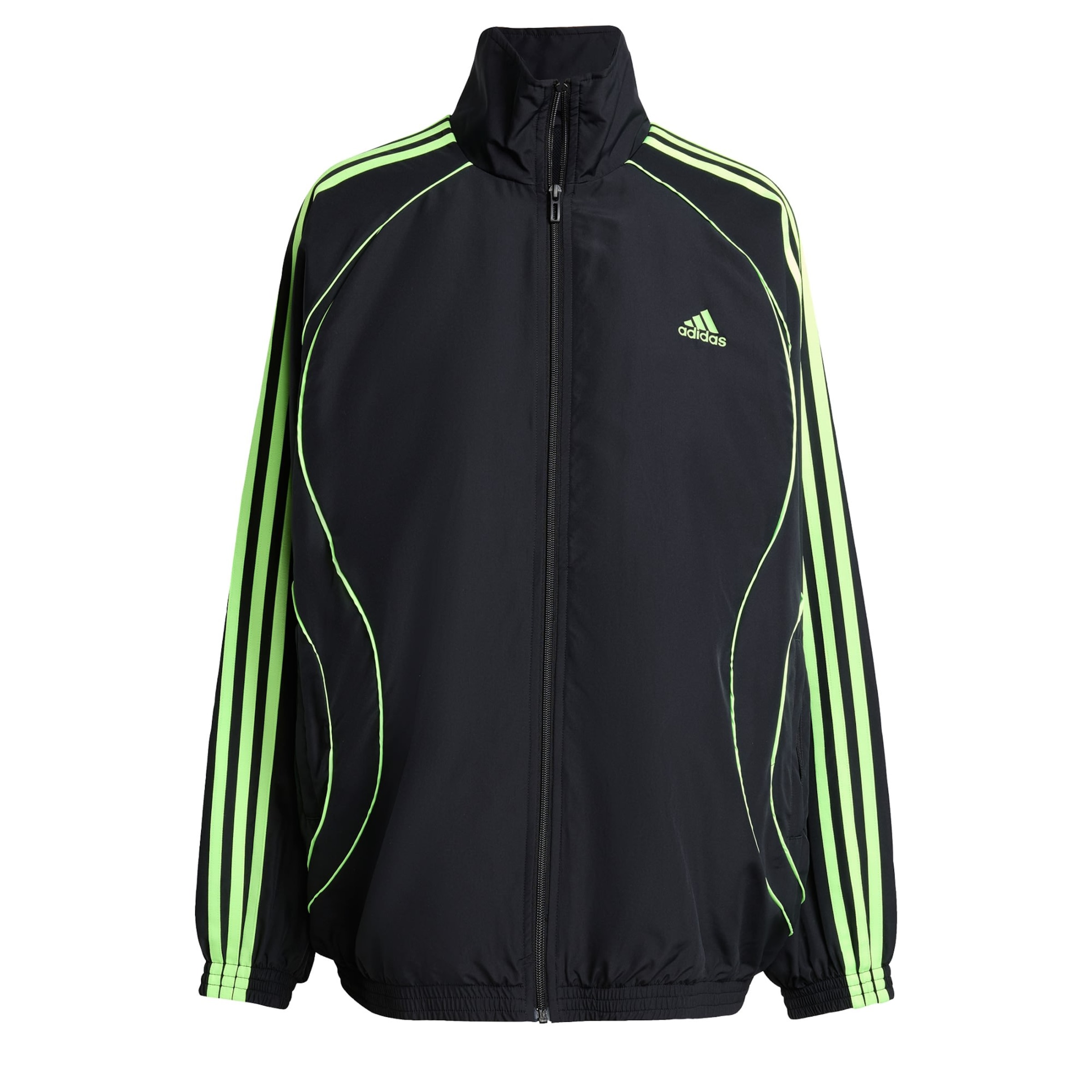 ADIDAS ORIGINALS Kurtka przejściowa 'Teamgeist Adicolor' neonowa zieleń / czarny