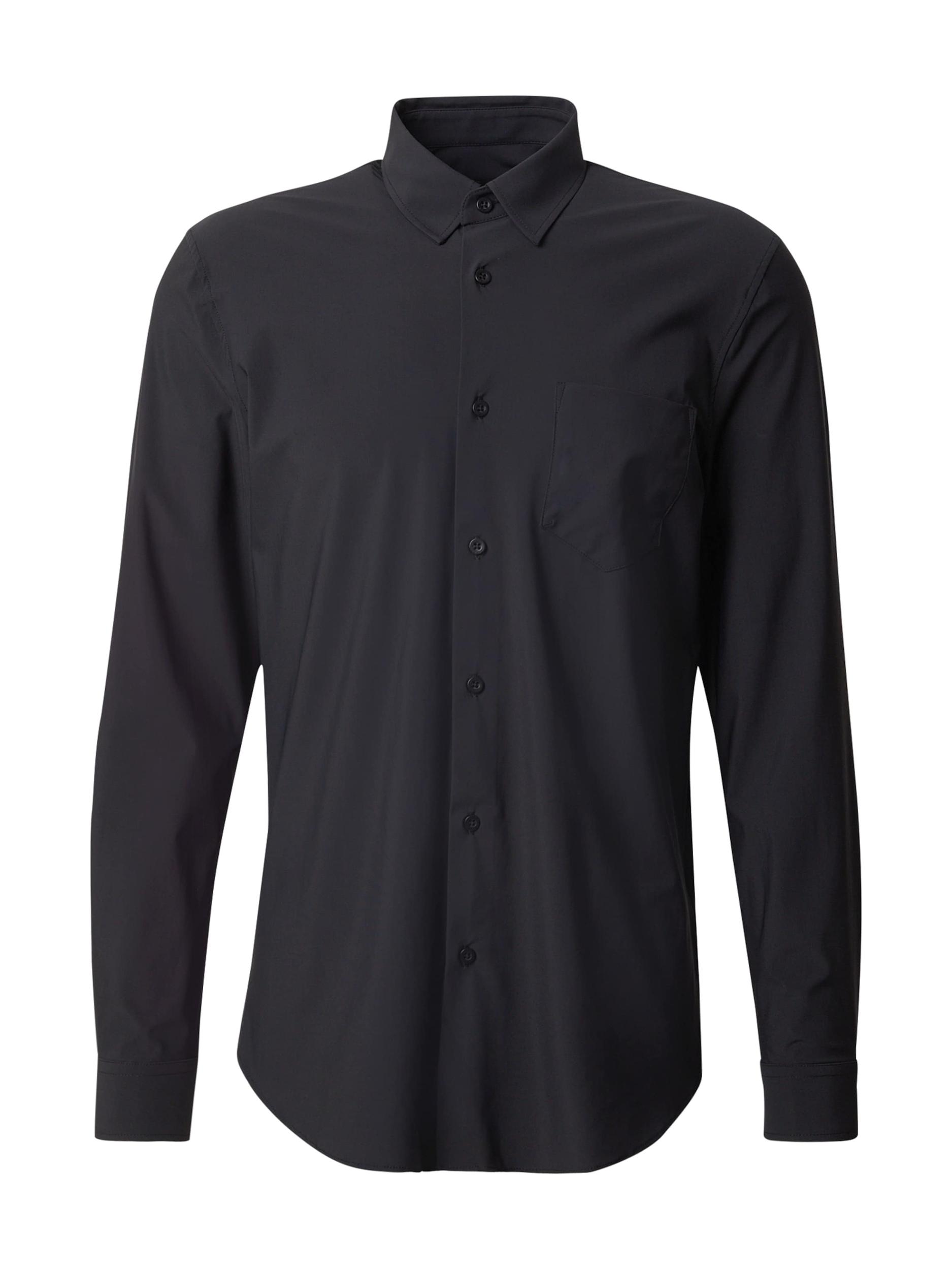 GUESS Koszula 'SUNSET TECH' czarny