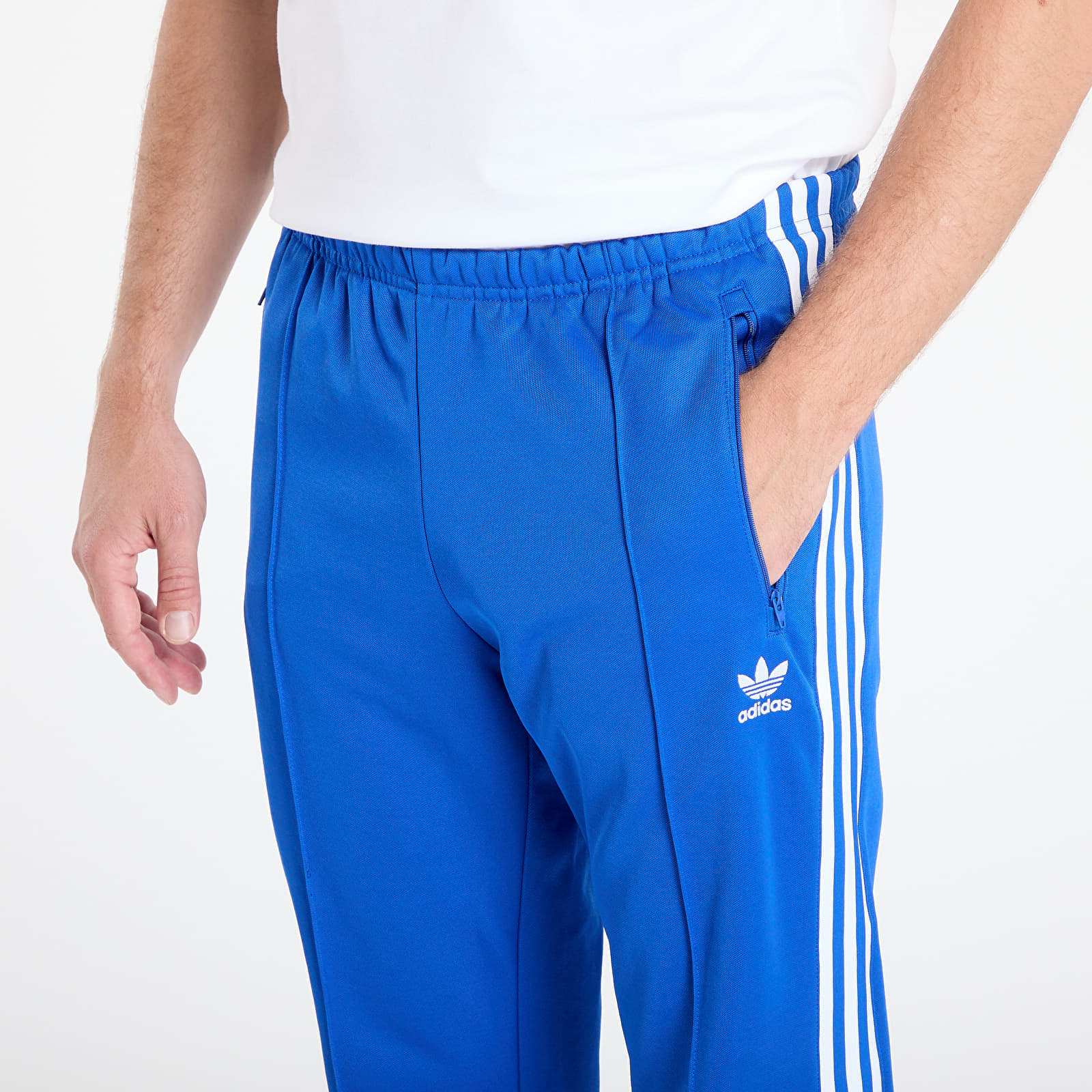 adidas Originals Spodnie dresowe adidas Adicolor Classics Beckenbauer Track Pants Blue/ White XL