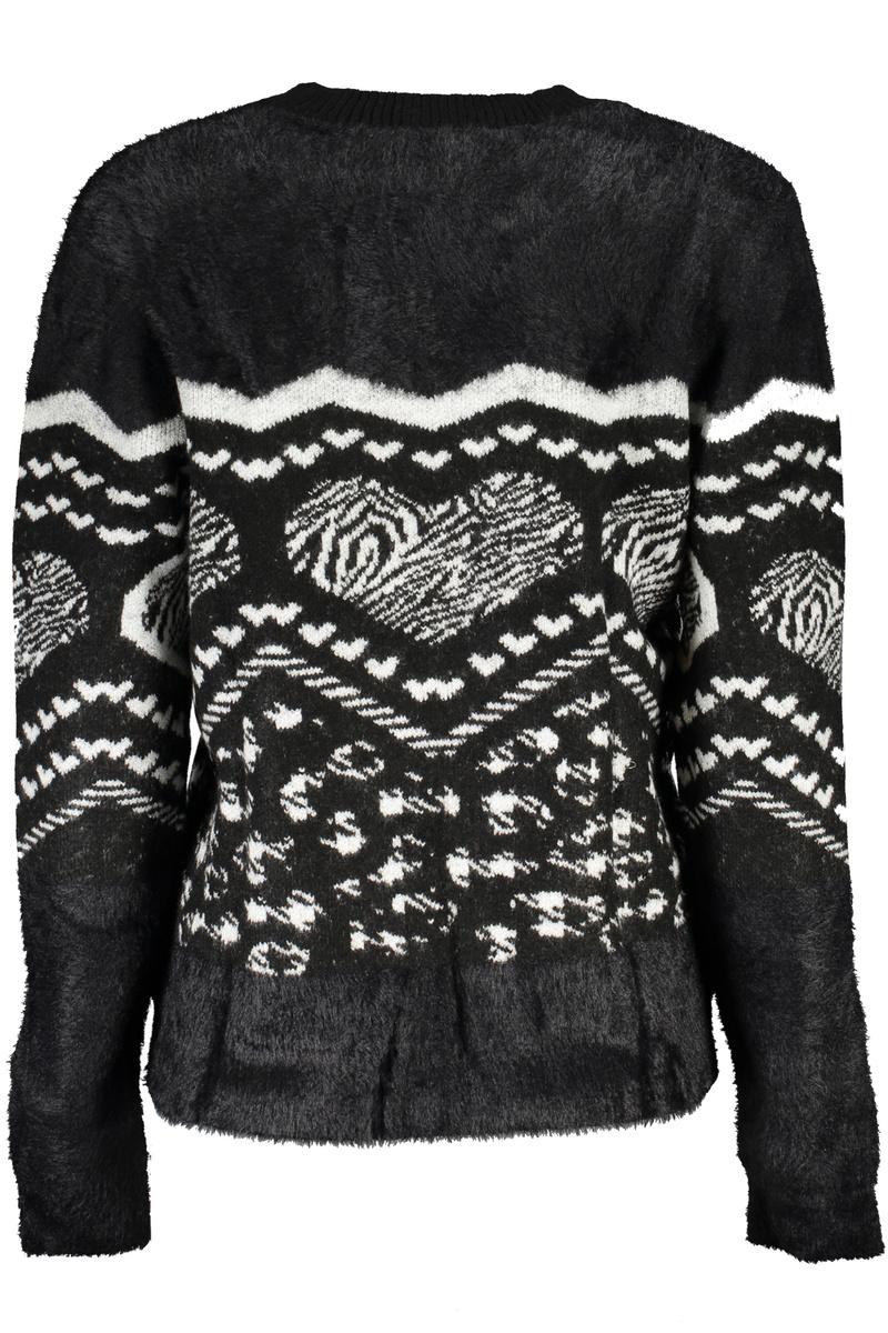 CZARNY SWETER DESIGUAL DAMSKI