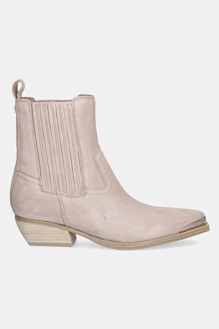 Guess kowbojki zamszowe LANNA2