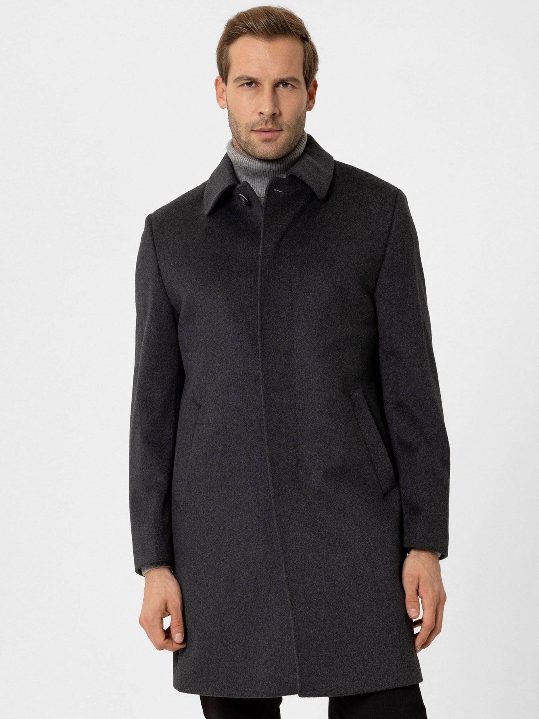 Moxx Paris Płaszcz przejściowy antracytowy