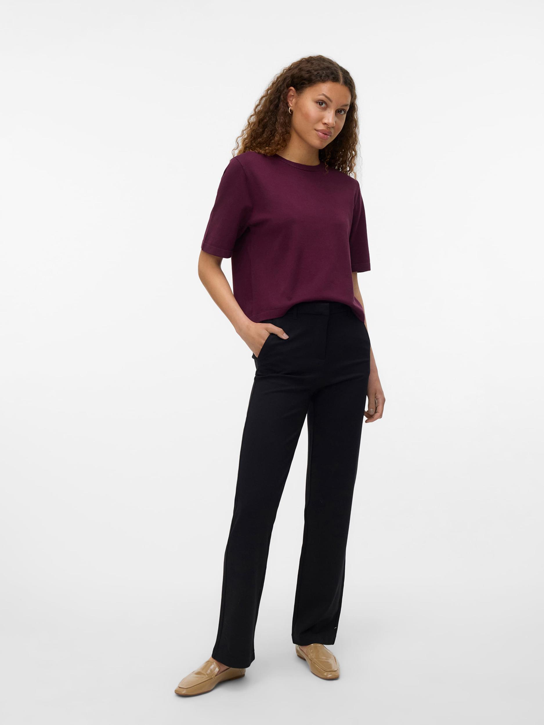 VERO MODA Spodnie czarny