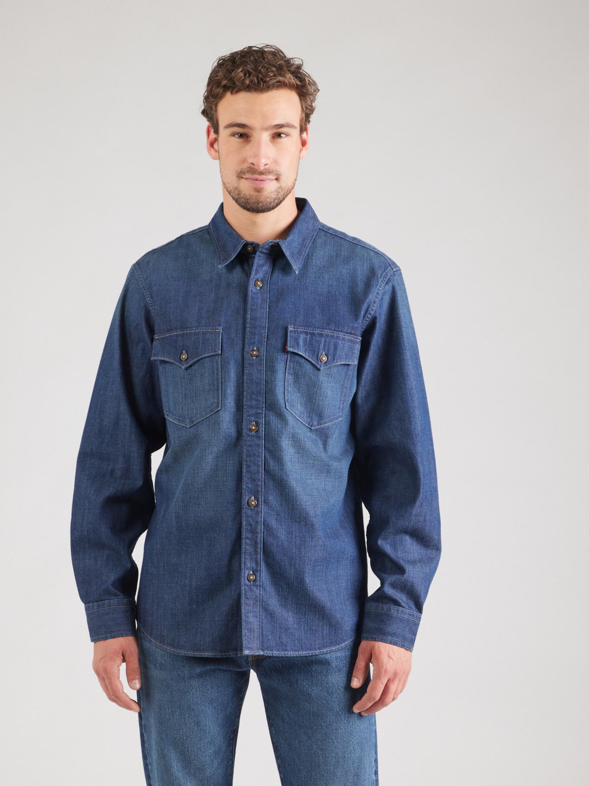 LEVI'S  Koszula 'Relaxed Western Shirt' niebieski denim