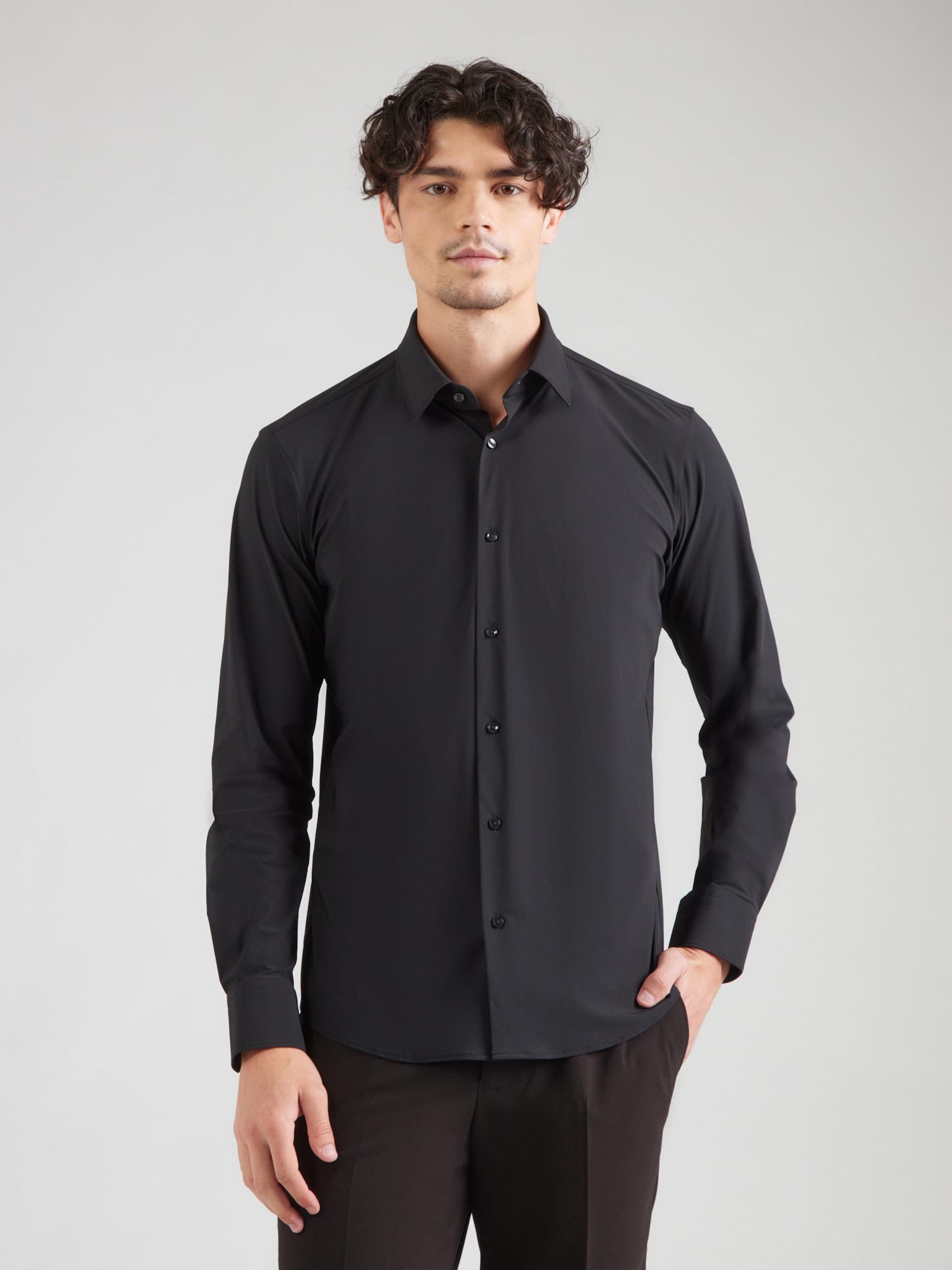 BOSS Koszula 'P-Joe' czarny