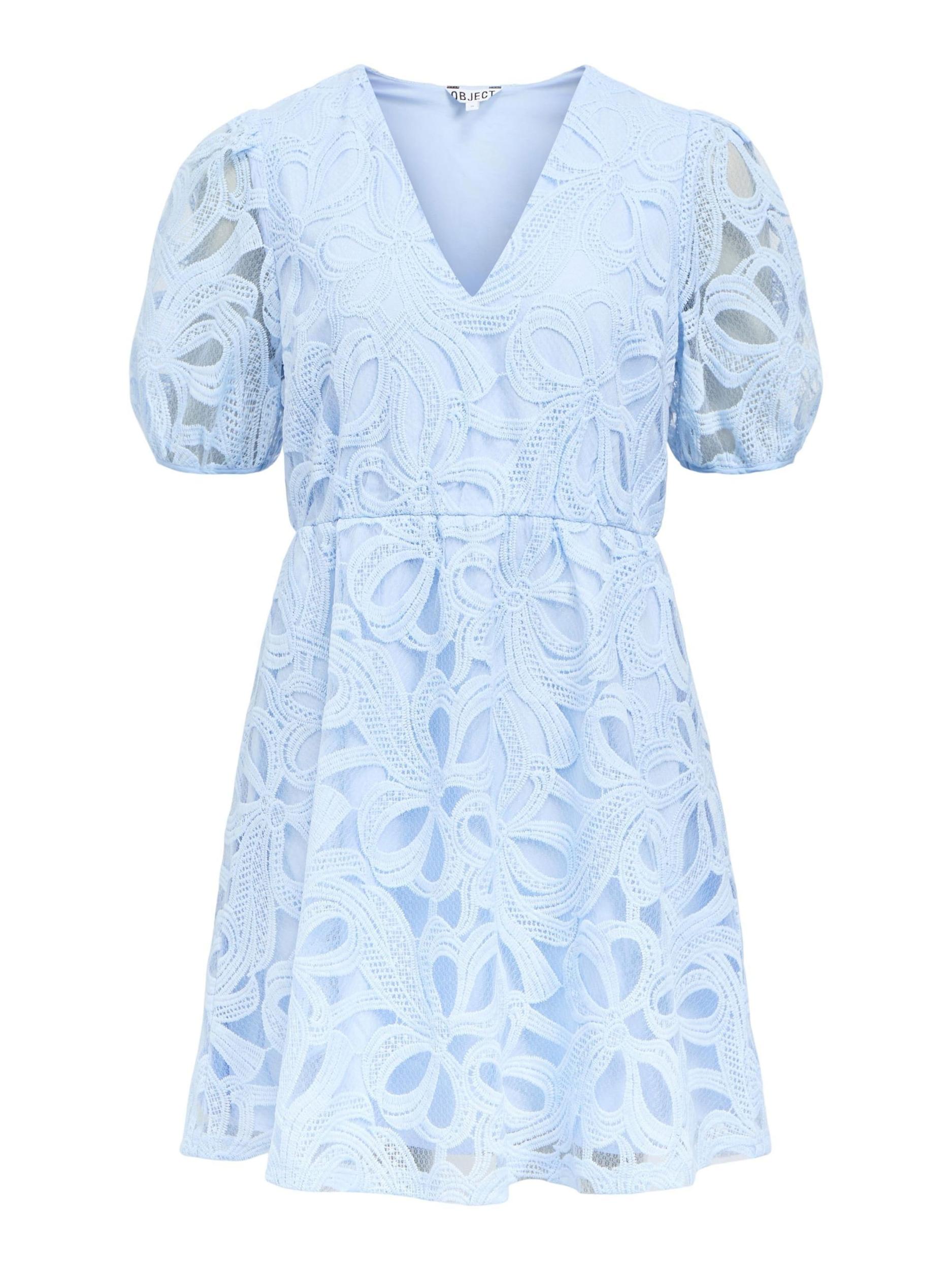 OBJECT Sukienka 'ROSE' pastelowy niebieski