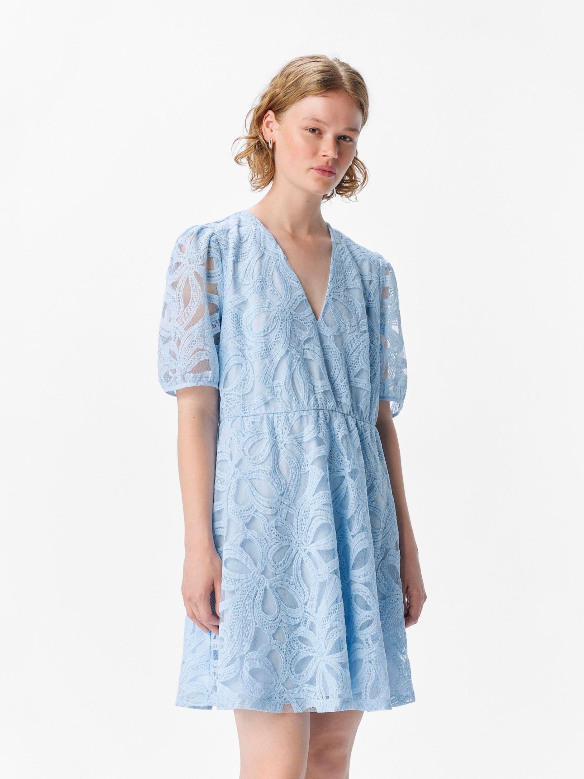 OBJECT Sukienka 'ROSE' pastelowy niebieski