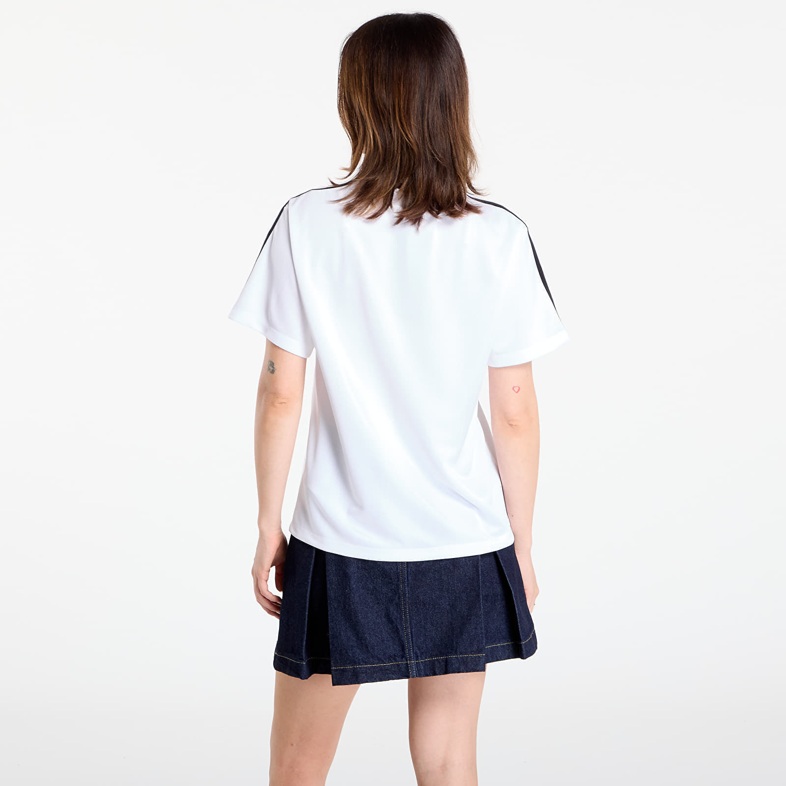 adidas Originals T-shirt adidas Adicolor Football Jacquard T-Shirt White S