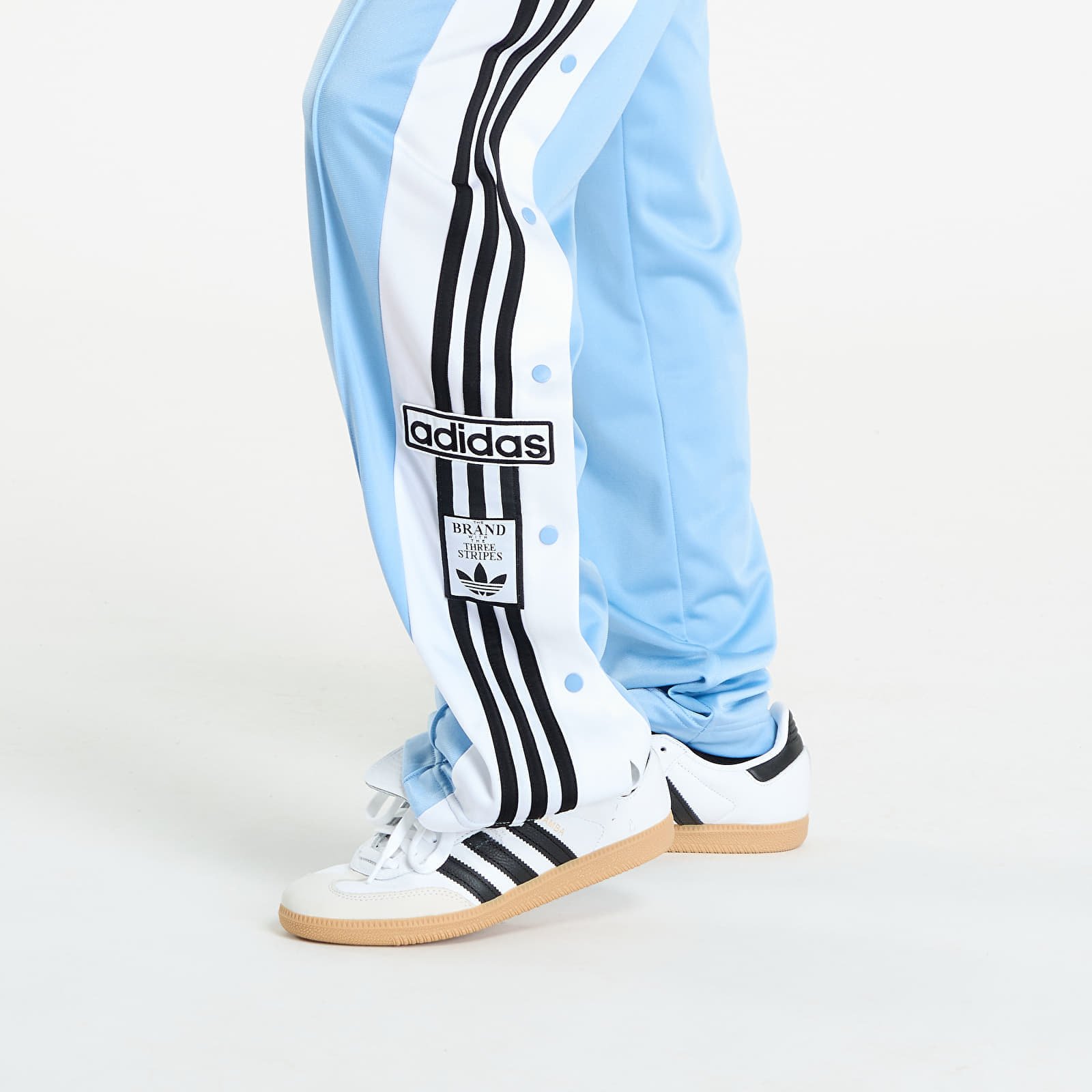adidas Originals Spodnie dresowe adidas Adibreak Tracksuit Bottoms Ash Blue/ Black S