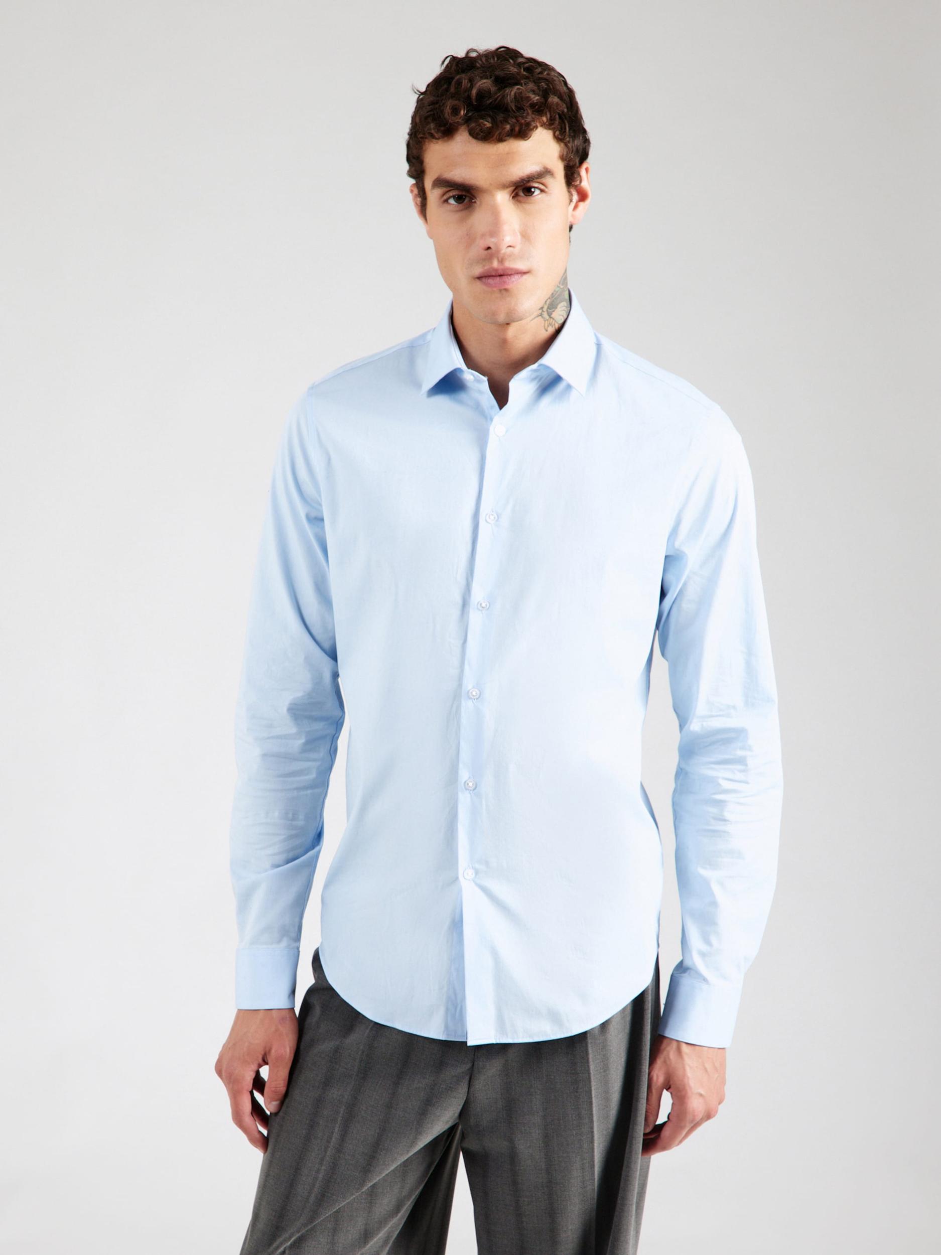 Calvin Klein Koszula biznesowa 'ESNTL' pastelowy niebieski