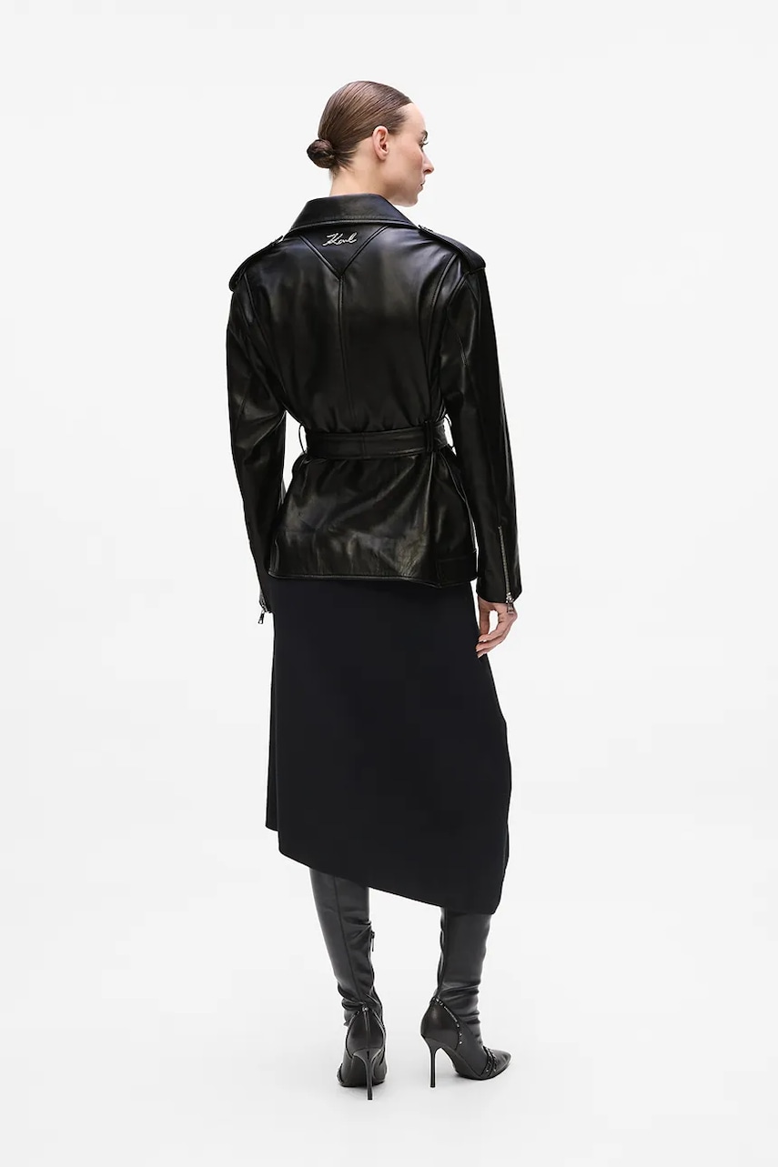 Karl Lagerfeld kurtka skórzana