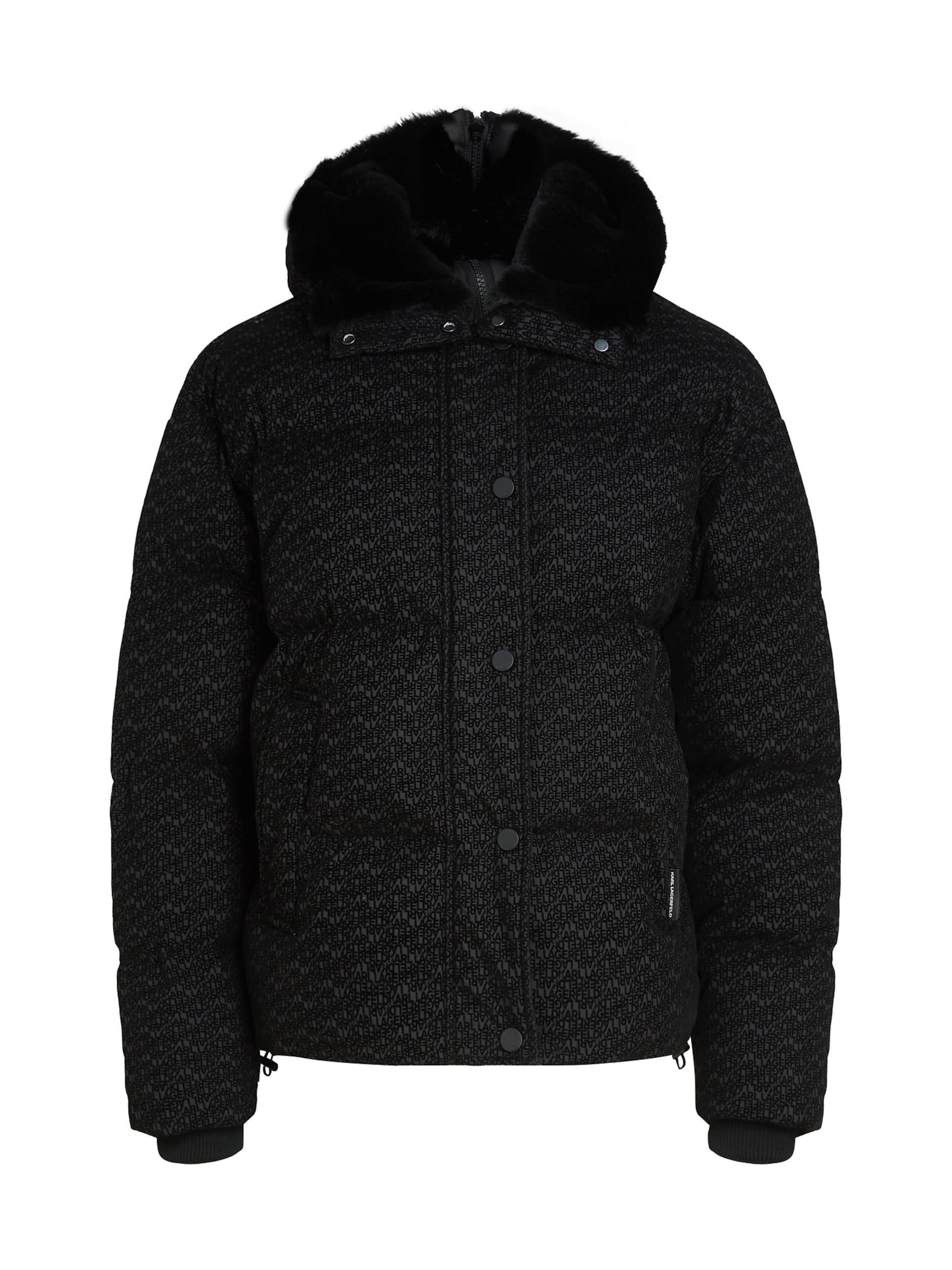 Karl Lagerfeld Kurtka zimowa czarny