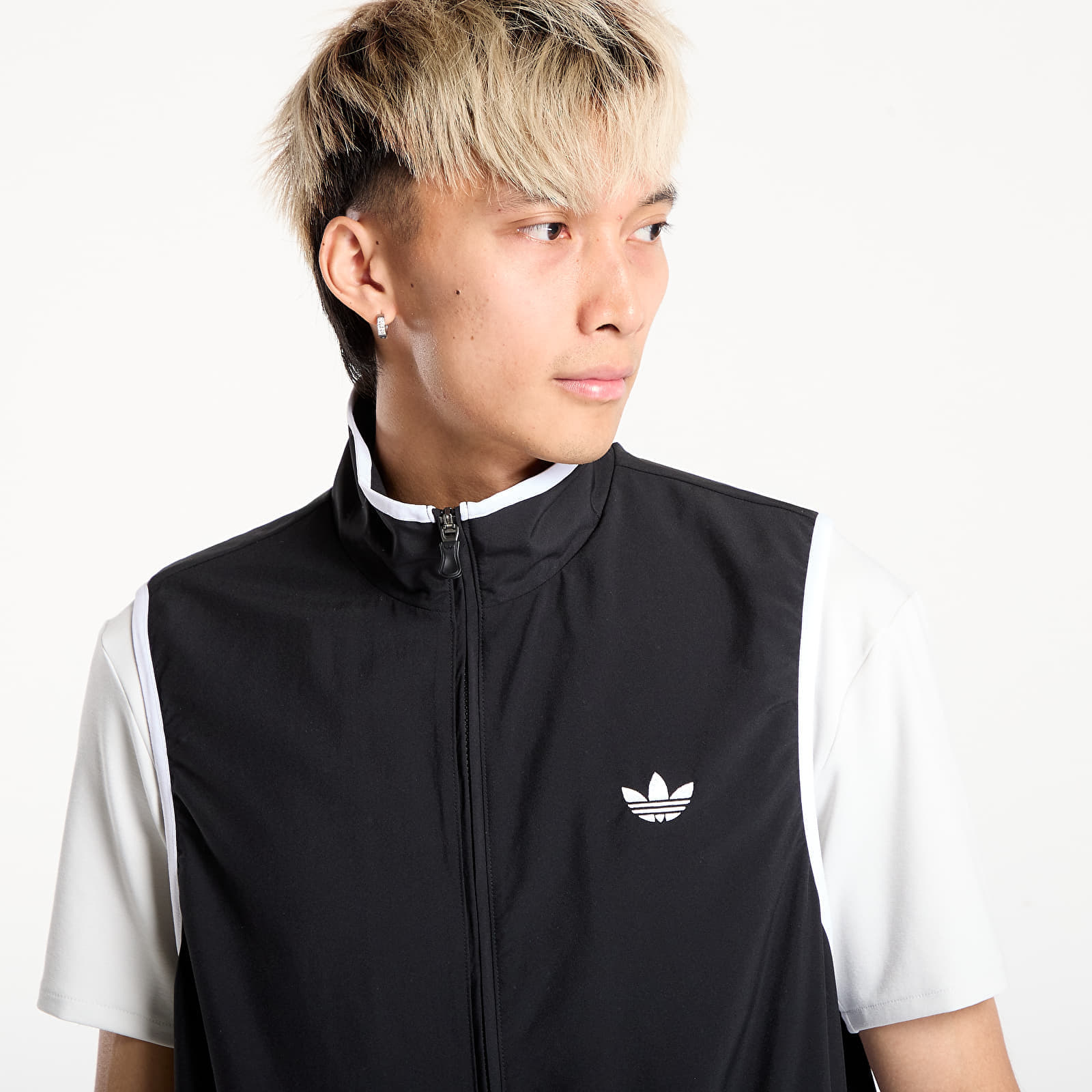 adidas Originals Kamizelka adidas Adicolor Vest Black/ Black L