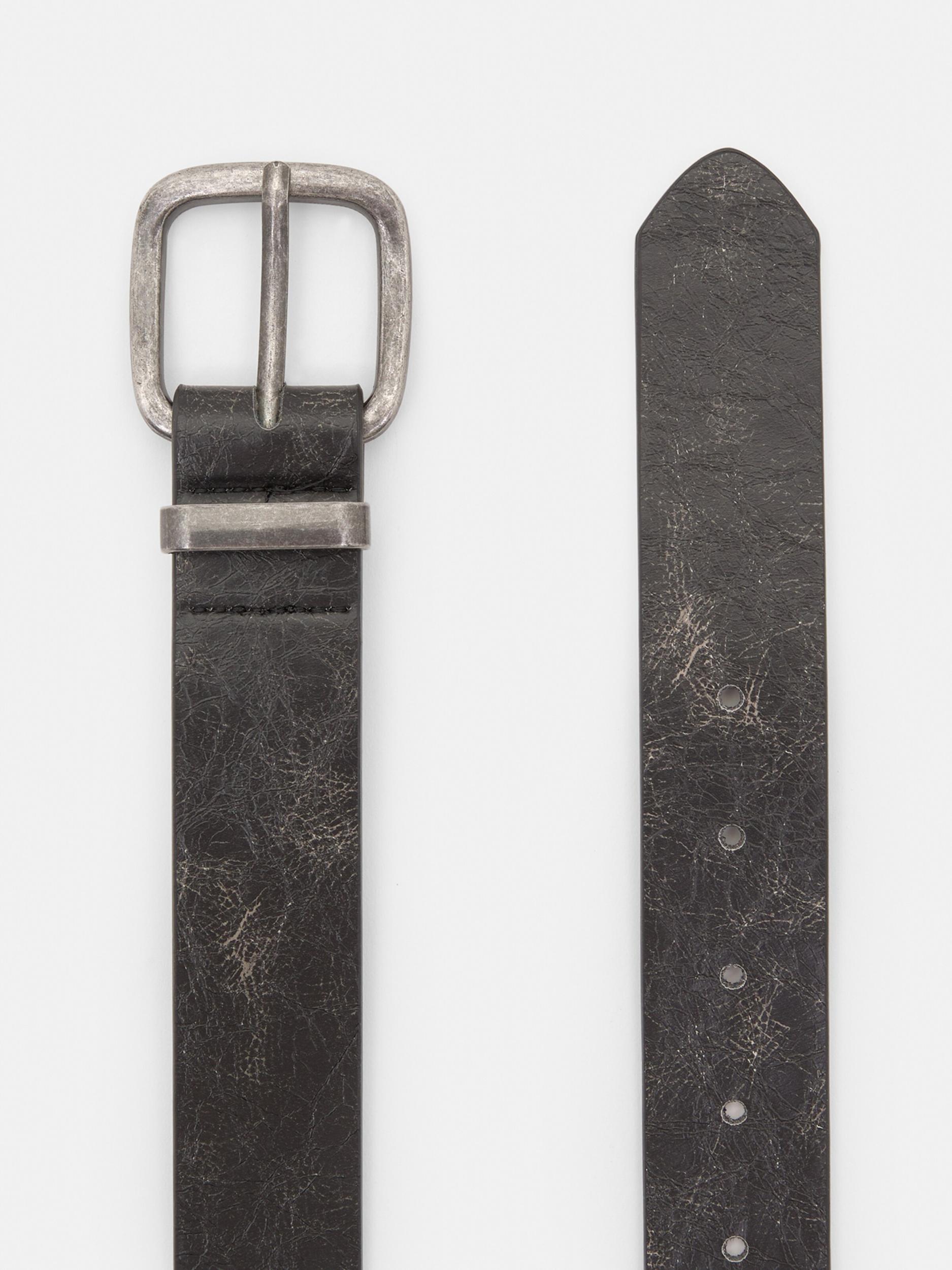 Pull&Bear Pasek czarny