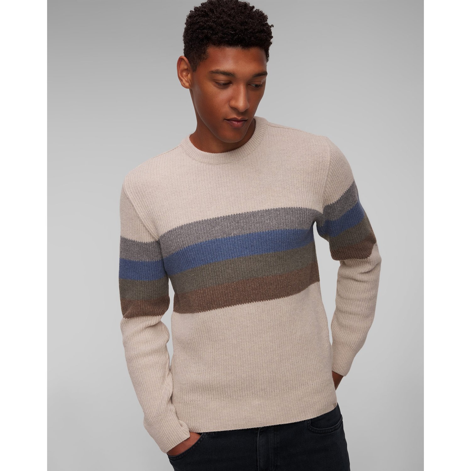 Paul and Shark Wełniany Sweter Męski Paul&shark Knitted