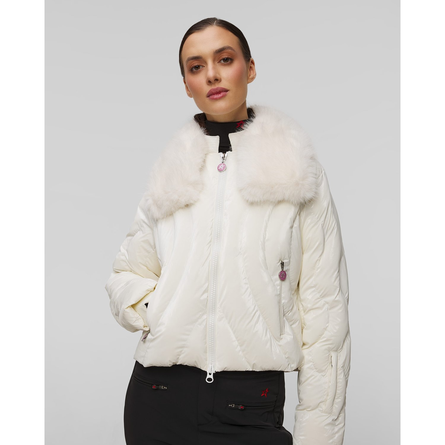 Kurtka Narciarska Damska Perfect Moment Carving Quilted Jacket