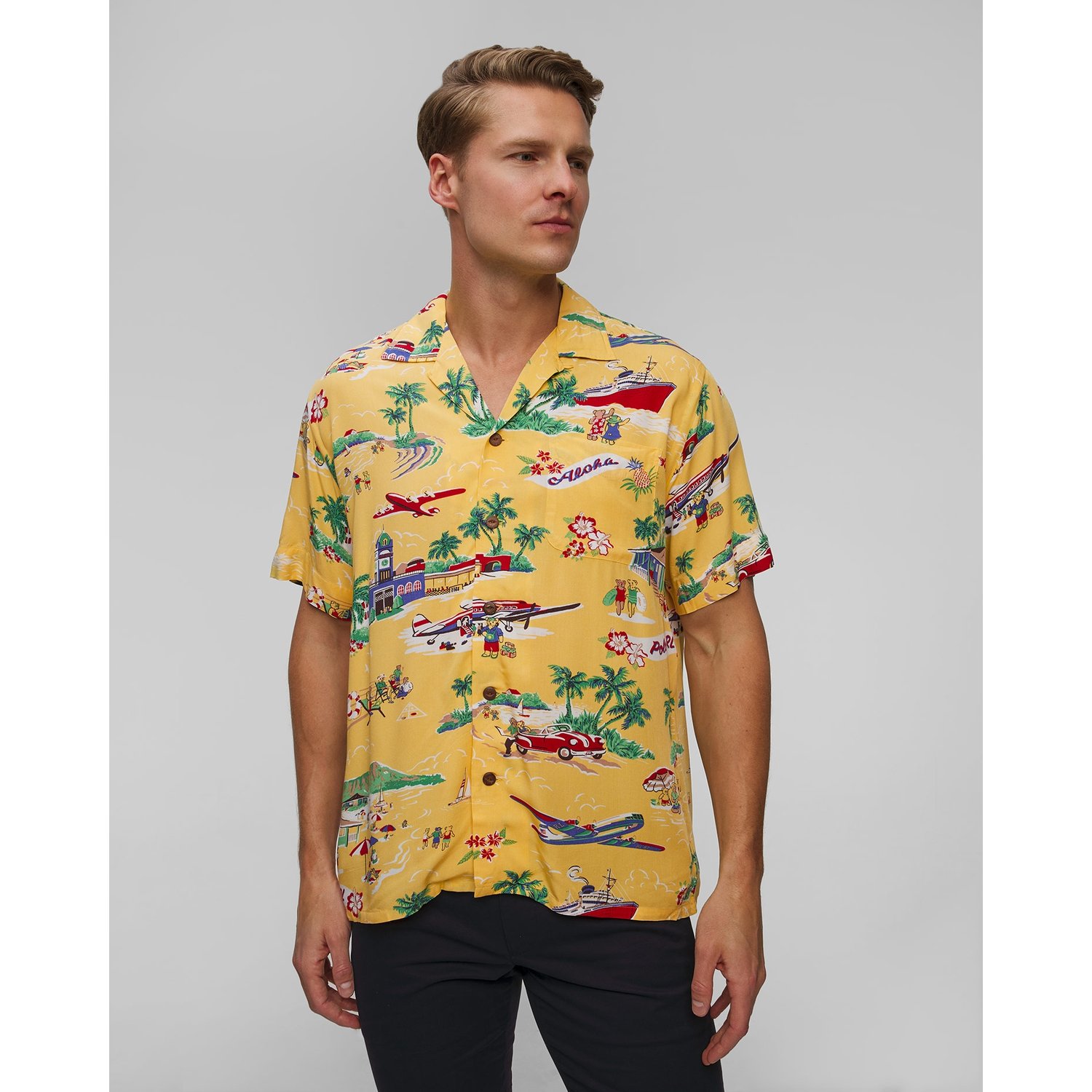 Koszula Z Krótkim Rękawem Męska Polo Ralph Lauren