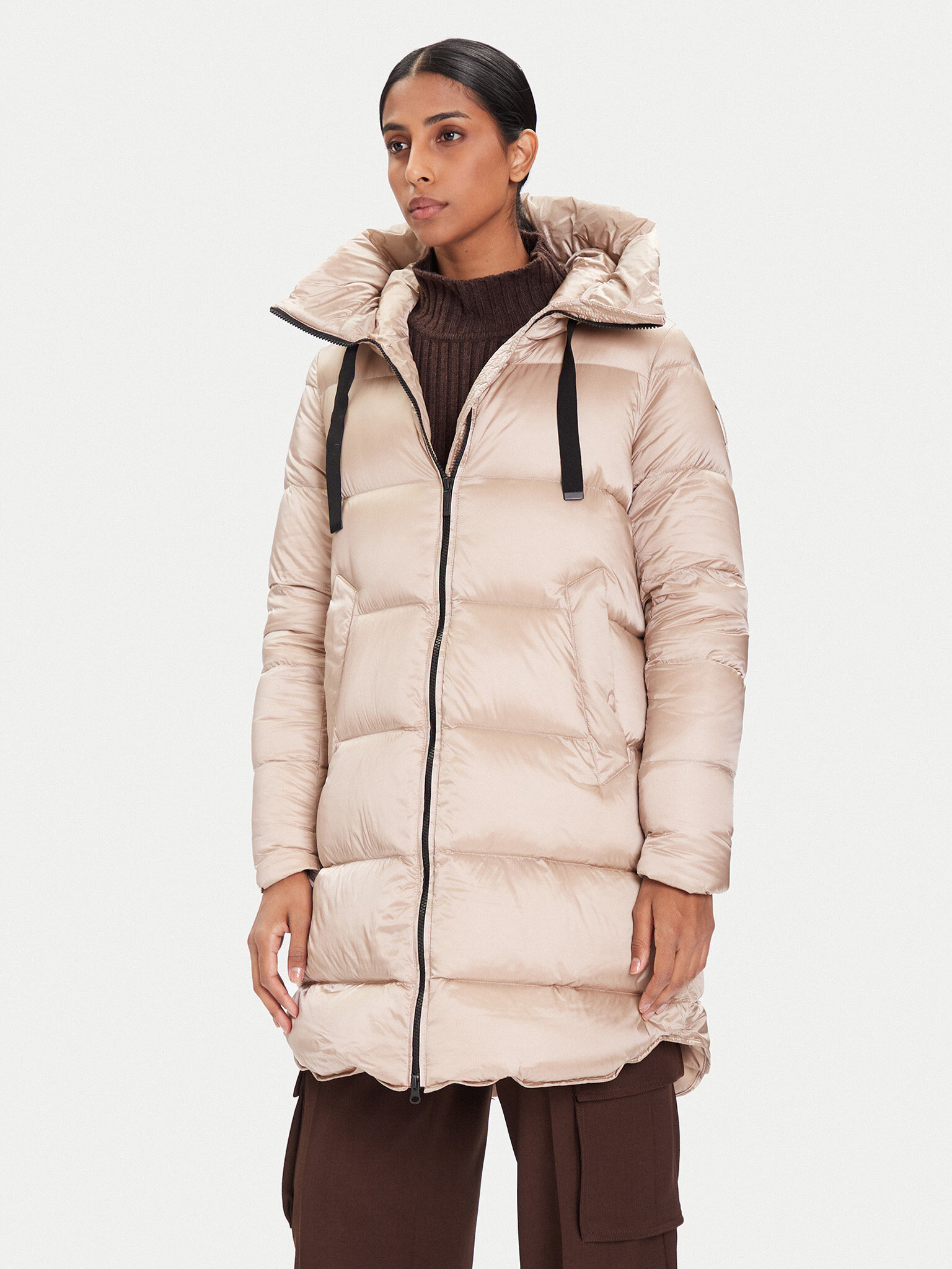 Bomboogie Kurtka puchowa Geneva CW6630TDLC5 Beżowy Regular Fit