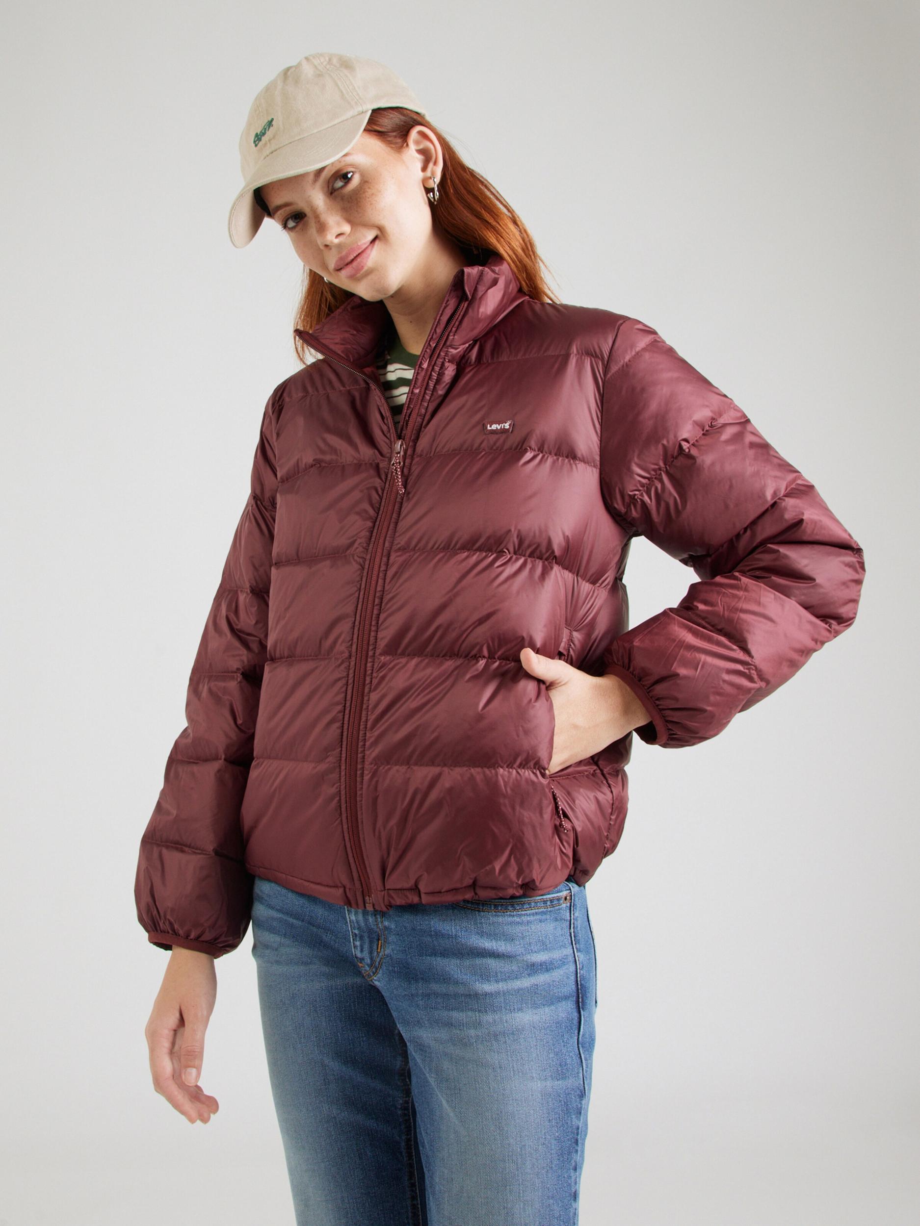 LEVI'S  Kurtka przejściowa 'Willa Down Packable Jacket' burgund