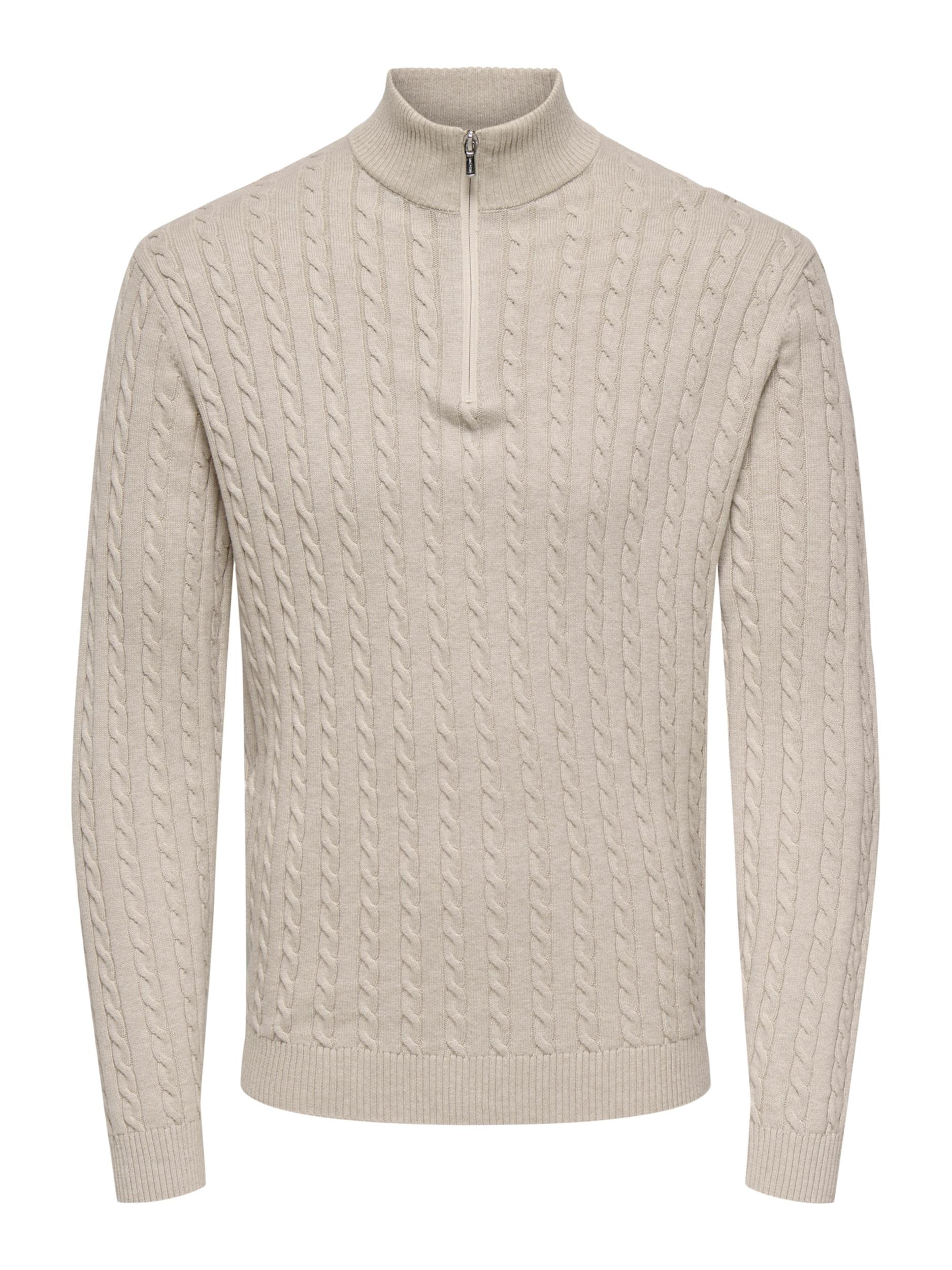 Only & Sons Sweter 'ONSLoui' beżowy