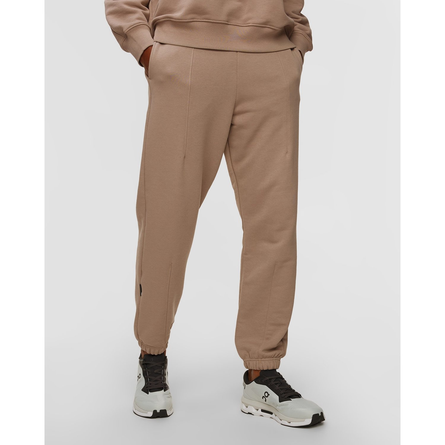 Spodnie Dresowe Męskie On Club Pants Beżowe