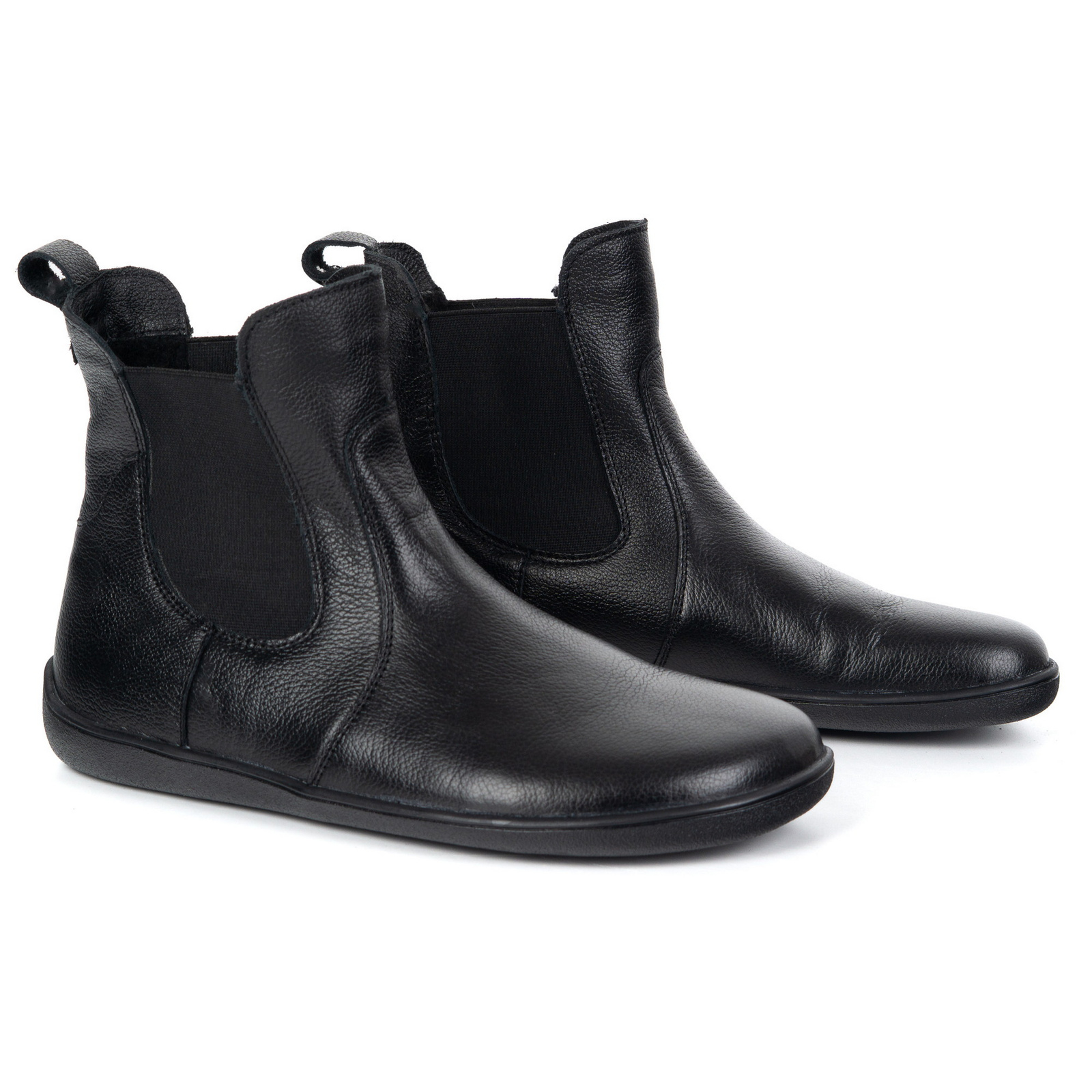 Barefoot damskie sztyblety buty zimowe Olivier 1797POL czarne