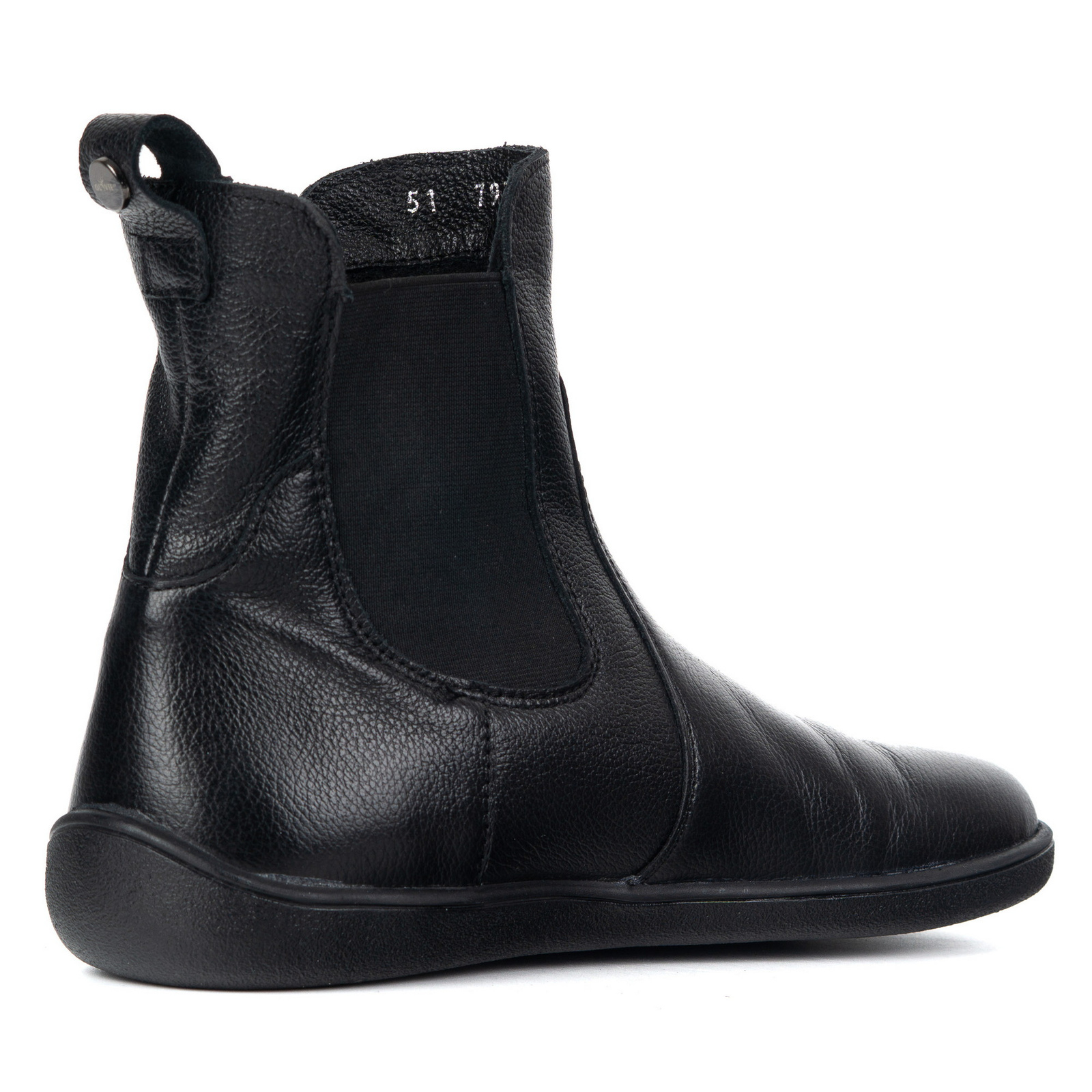 Barefoot damskie sztyblety buty zimowe Olivier 1797POL czarne