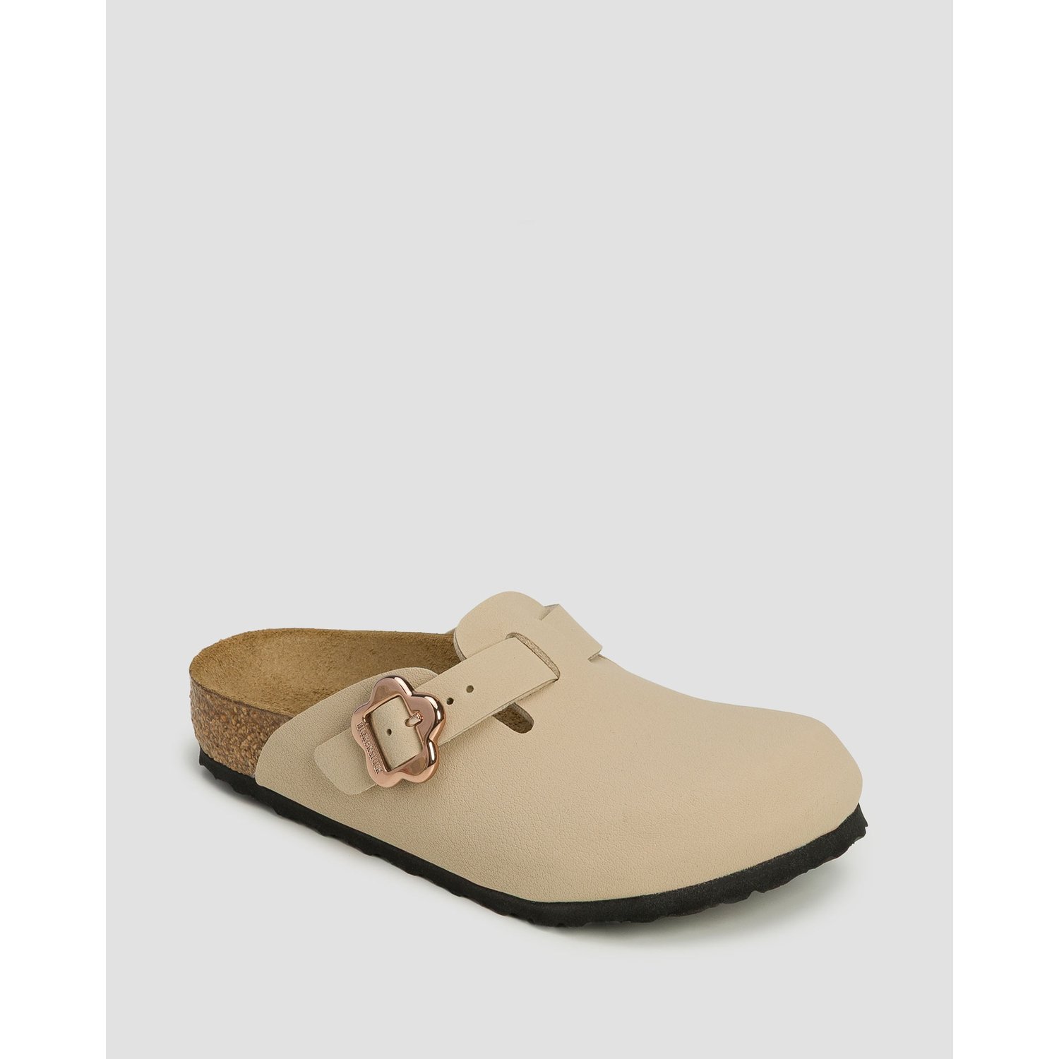Klapki Dziecięce Birkenstock Boston Kids Flower Buckle Bf Narrow