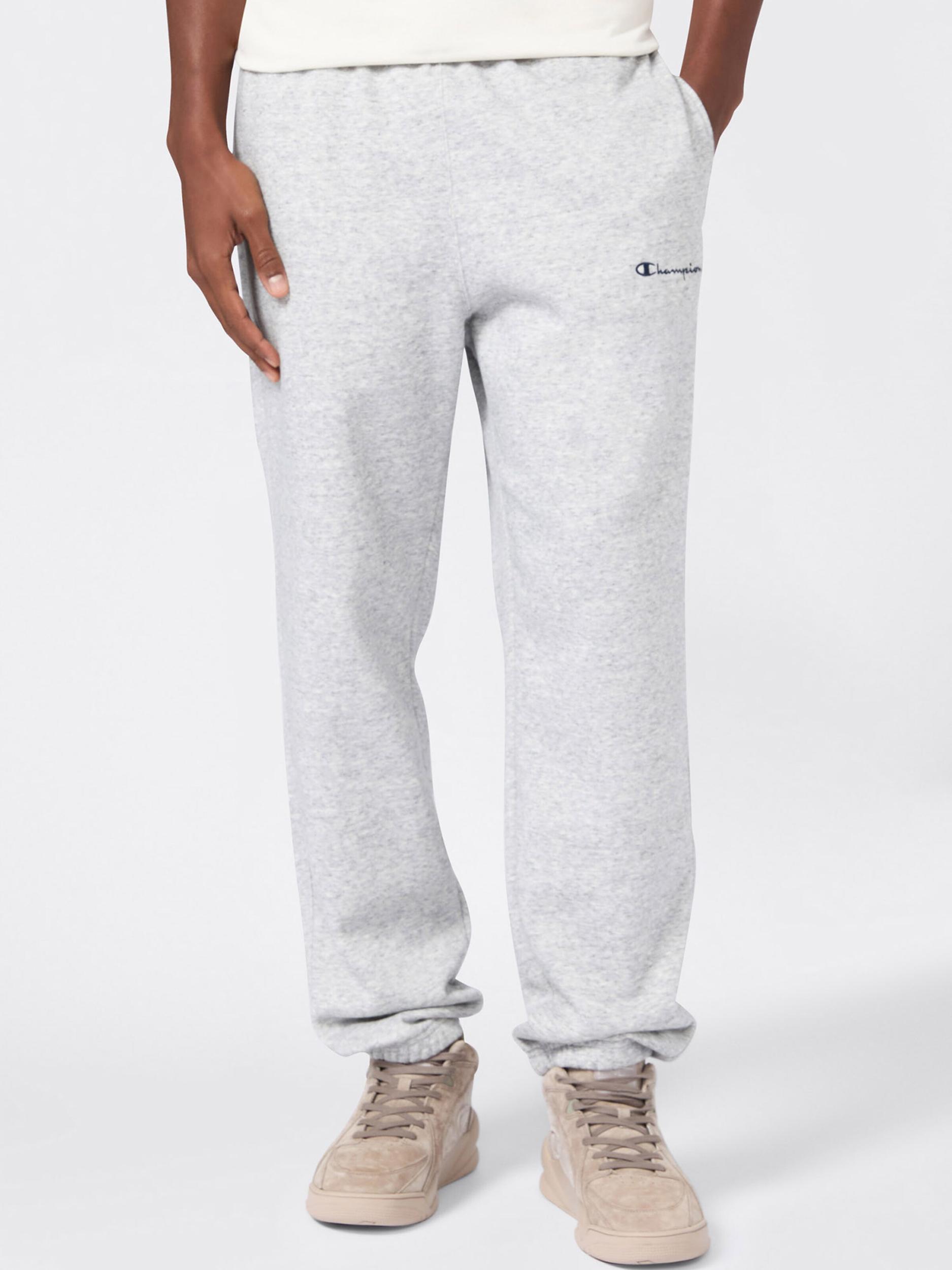 Champion Authentic Athletic Apparel Spodnie ciemny niebieski / jasnoszary