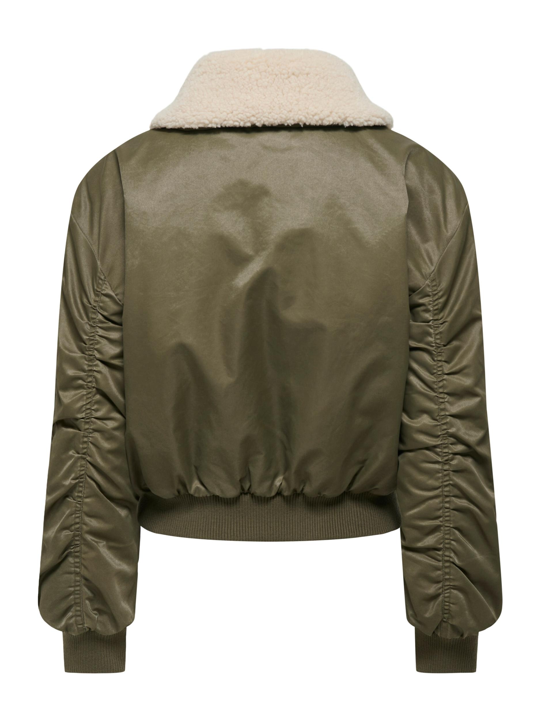 ONLY Kurtka przejściowa 'ONLSuri' beżowy / oliwkowy