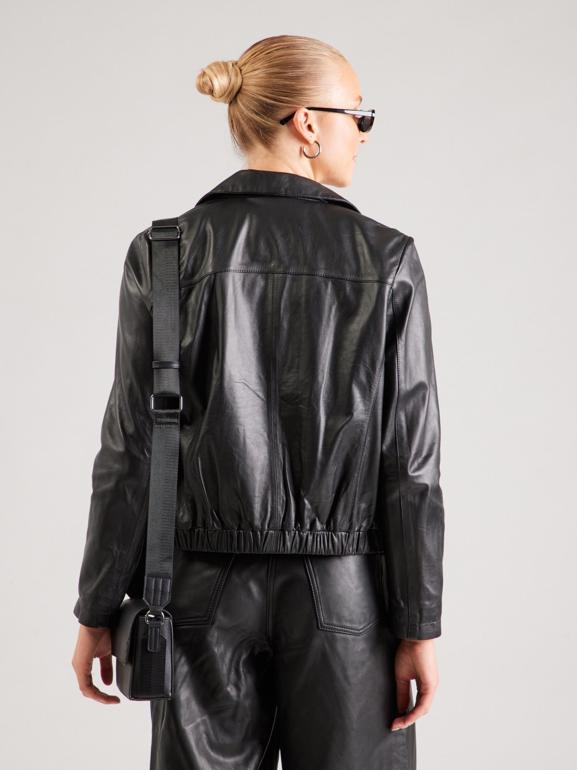 OAKWOOD Kurtka przejściowa 'ODESSA' czarny