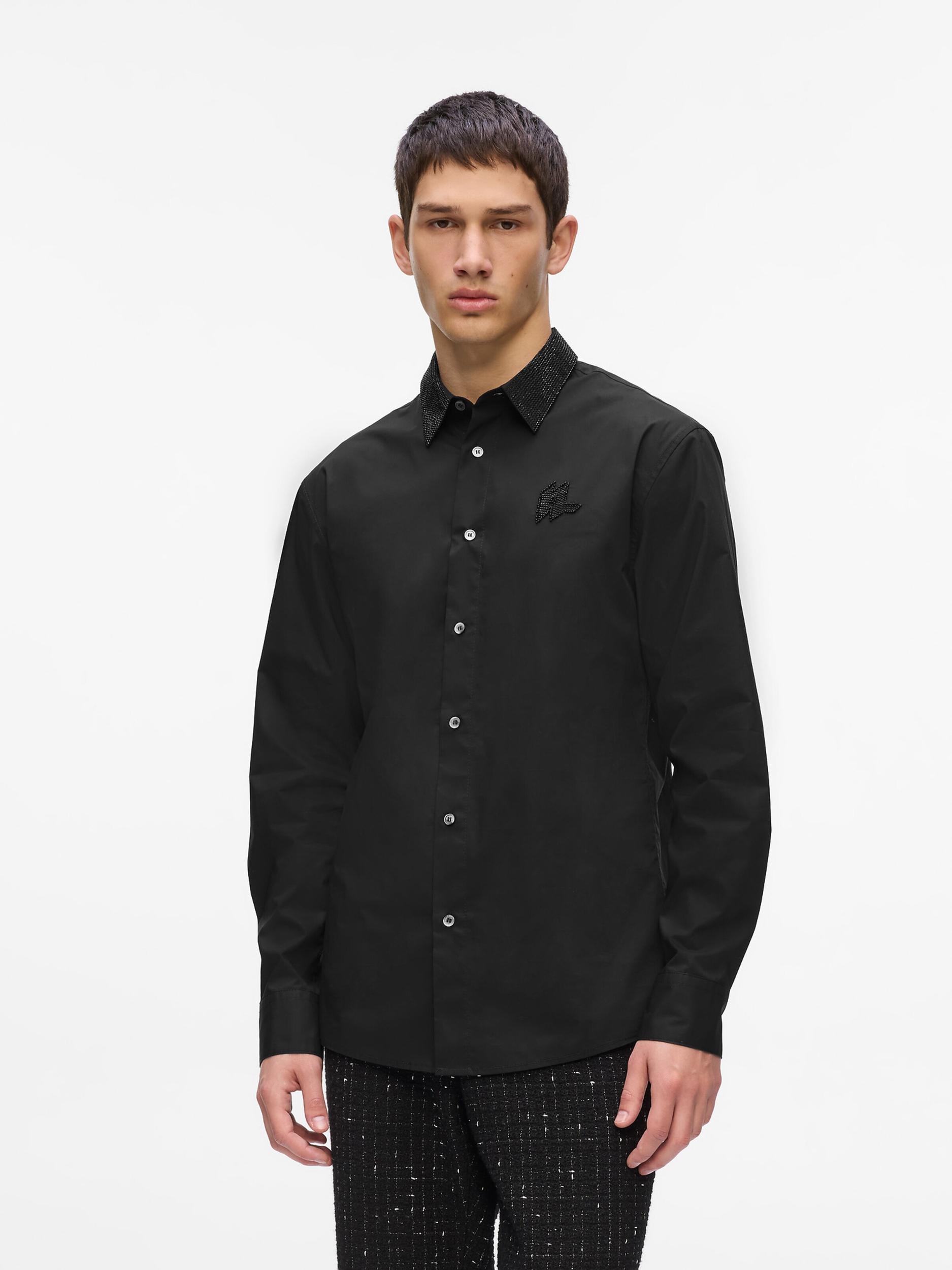 Karl Lagerfeld Koszula czarny